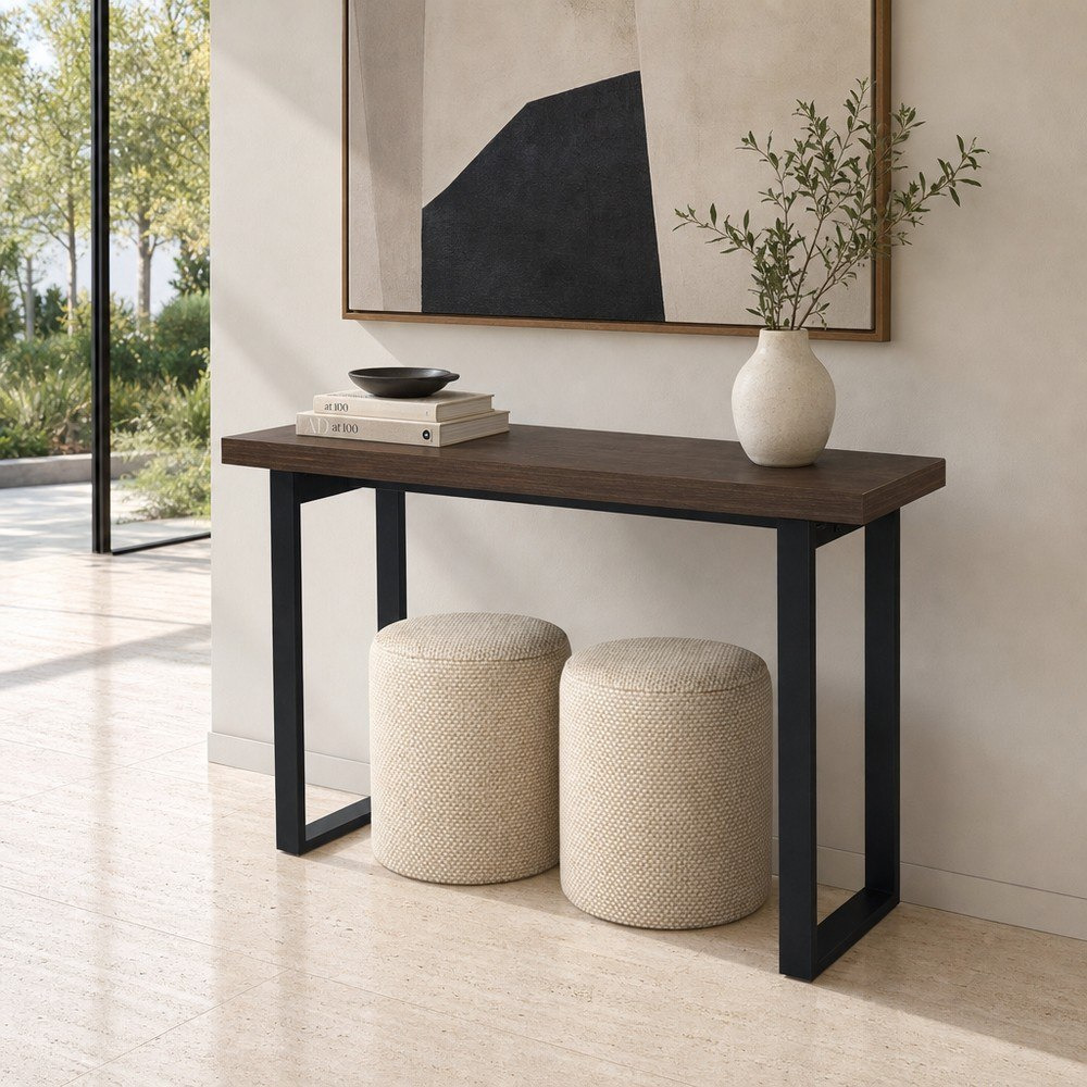 Iris Rico Console with 2 Ottomans-hbxfurniture-tablesandstands-consoletables-image-1