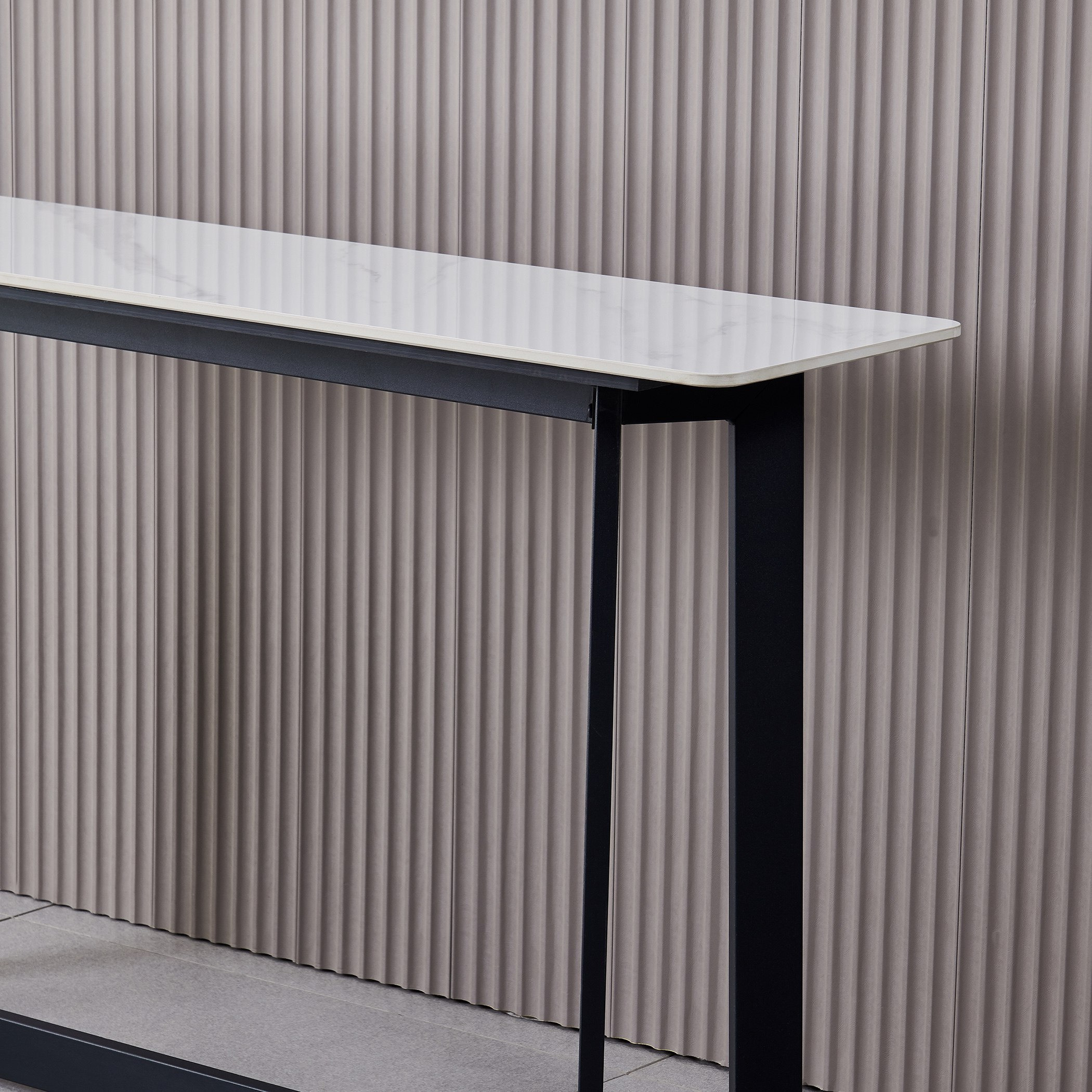 Barecelona Copen Sintered Stone Top Console with 2 Ottomans-hbxfurniture-tablesandstands-consoletables-image-10