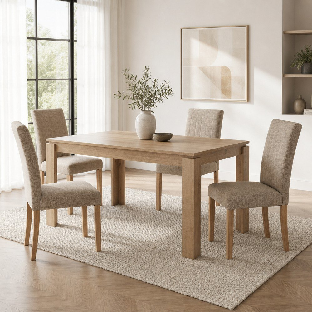 Movo Bali 4-Seater Dining Set-hbxdiningroom-diningtablesandsets-diningsets-fourseater-image-1