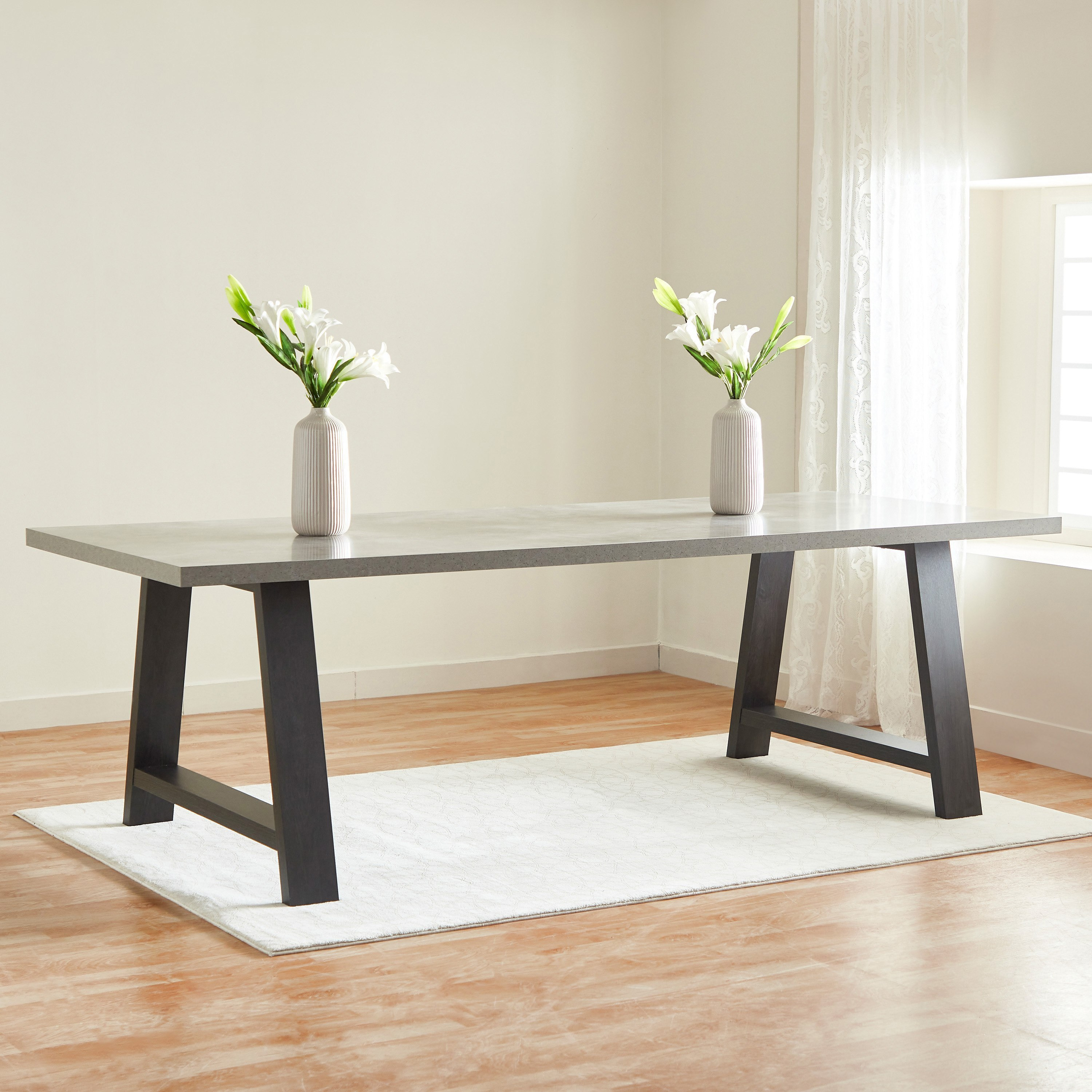 Movo Cambridge Angelic 8-Seater Dining Set-hbxfurniture-diningtablesandsets-diningsets-eightseater-image-2