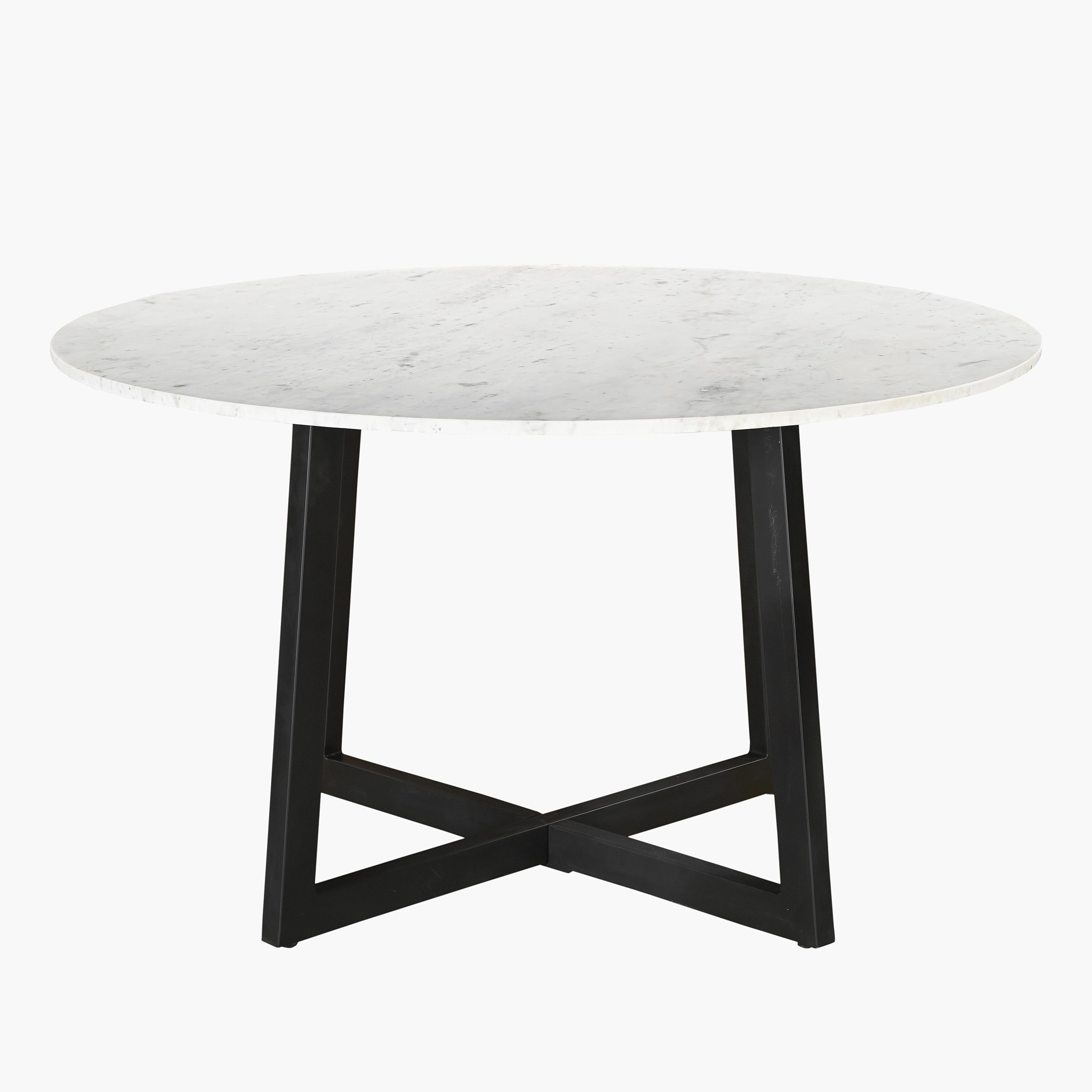 Vendra Blake Midtown 6-Seater Genuine Marble Top Dining Set-hbxfurniture-diningtablesandsets-diningsets-sixseater-image-4