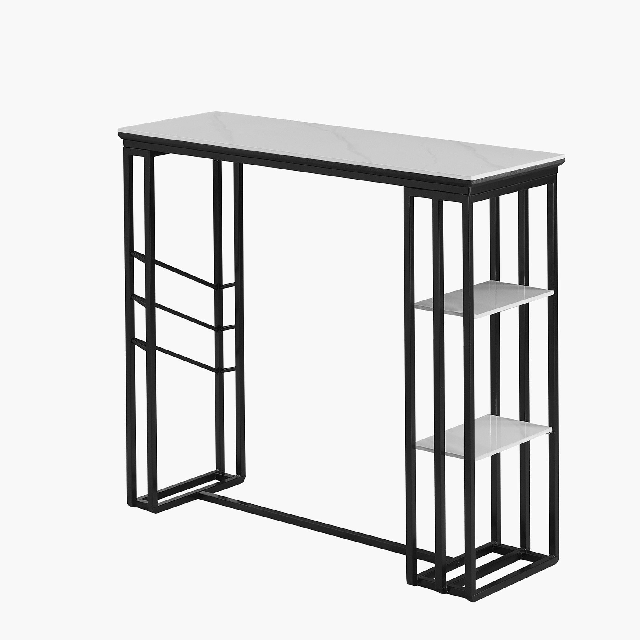 Delmar Small 4-Seater Sintered Stone Bar Table Set-hbxdiningroom-diningtablesandsets-diningsets-fourseater-image-7