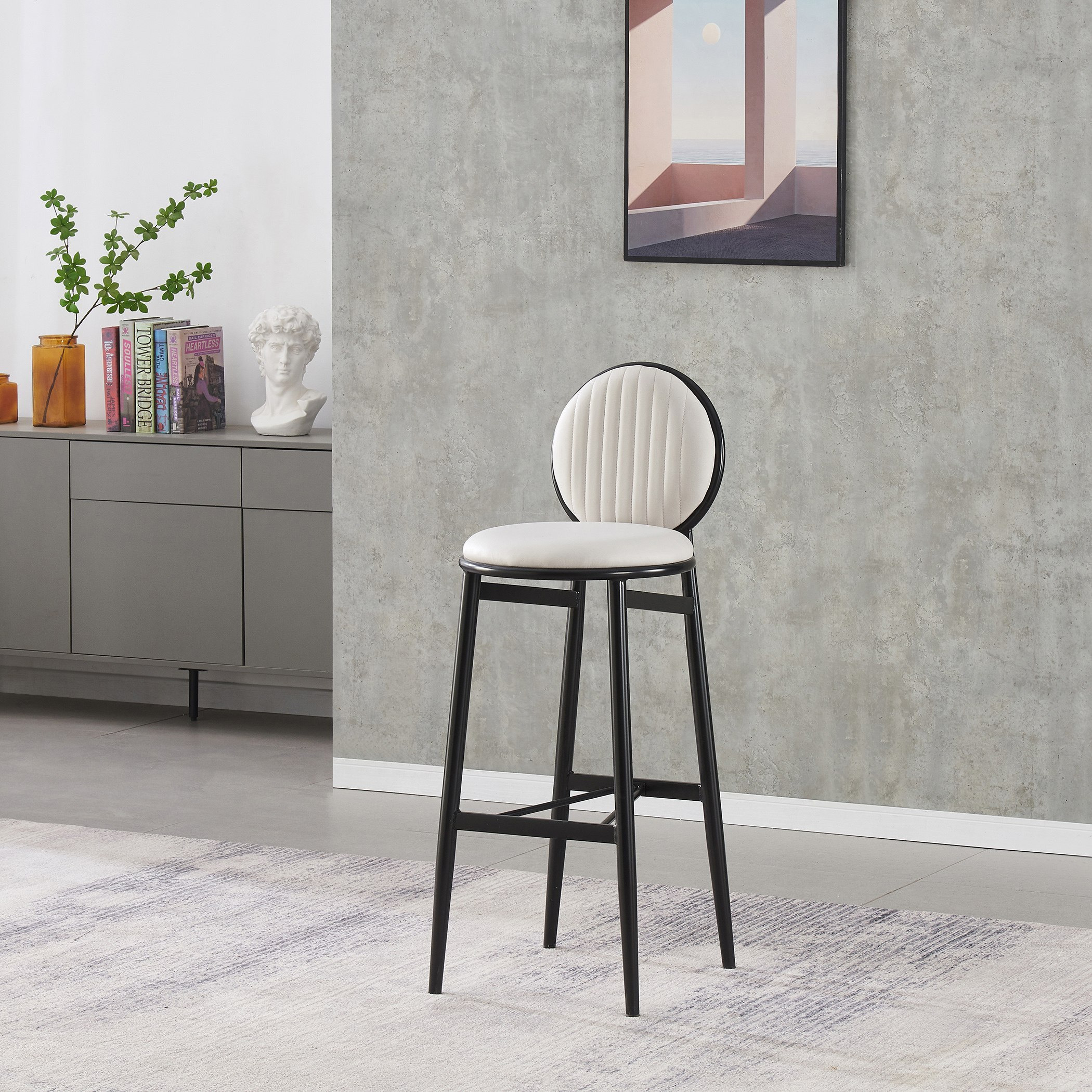 Delmar Small 4-Seater Sintered Stone Bar Table Set-hbxdiningroom-diningtablesandsets-diningsets-fourseater-image-4