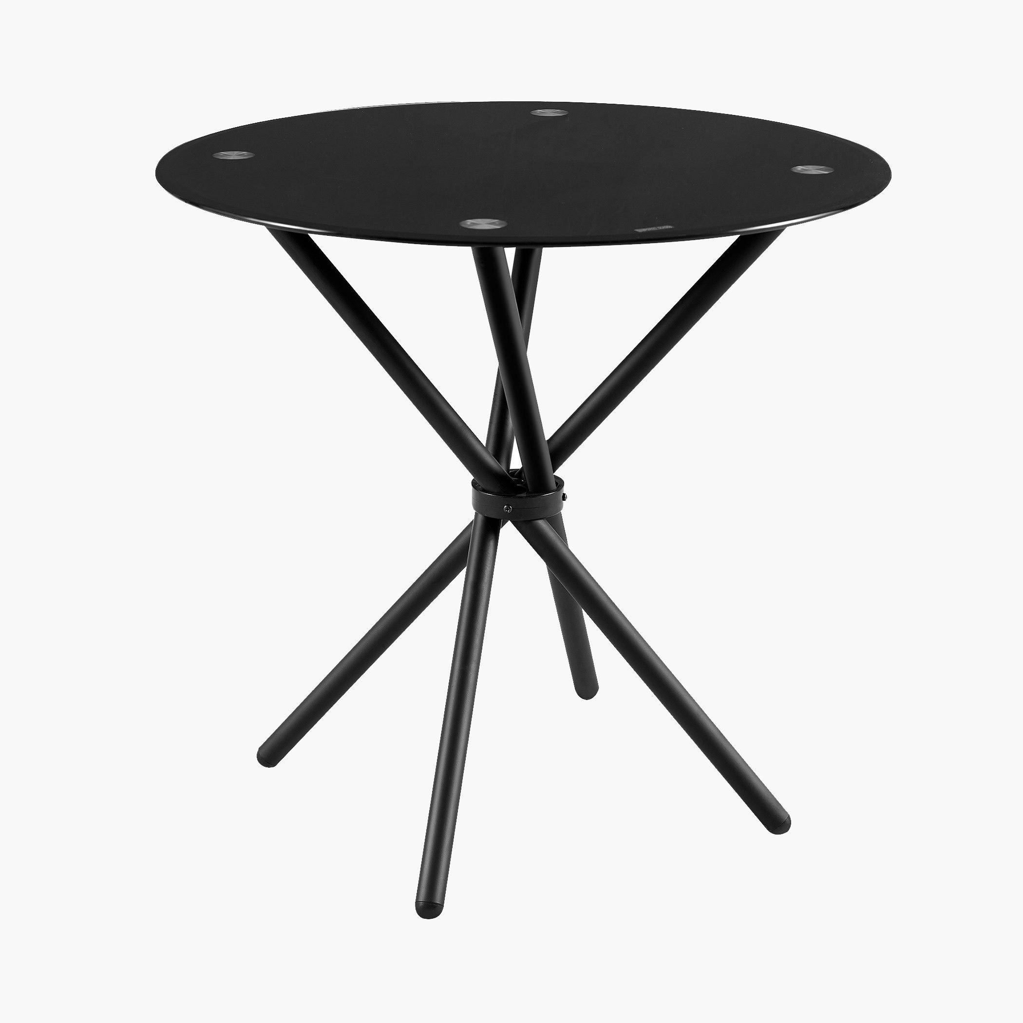 Movo Goblet Finland 2-Seater Round Glass Top Dining Set-hbxfurniture-diningtablesandsets-diningsets-twoseater-image-5