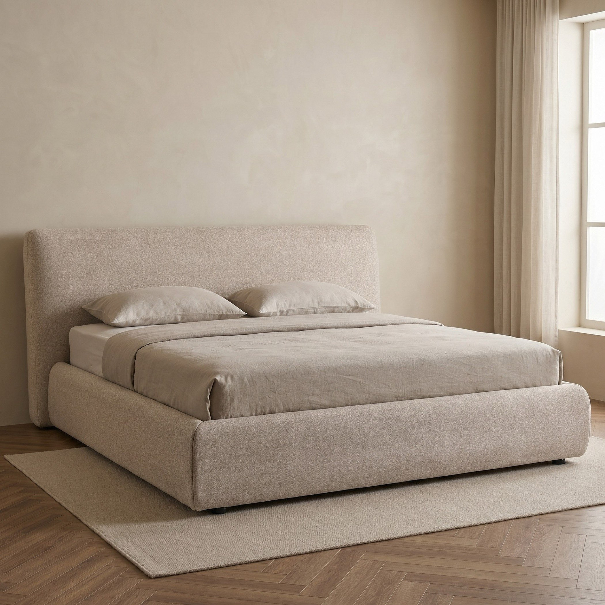 طقم غرفة نوم سوبر كينج 3 قطع مع مساحة تخزين هيدروليك من فينيسيا آردن-hbxbedroom-bedsandbedsets-bedroomsets-king-image-2