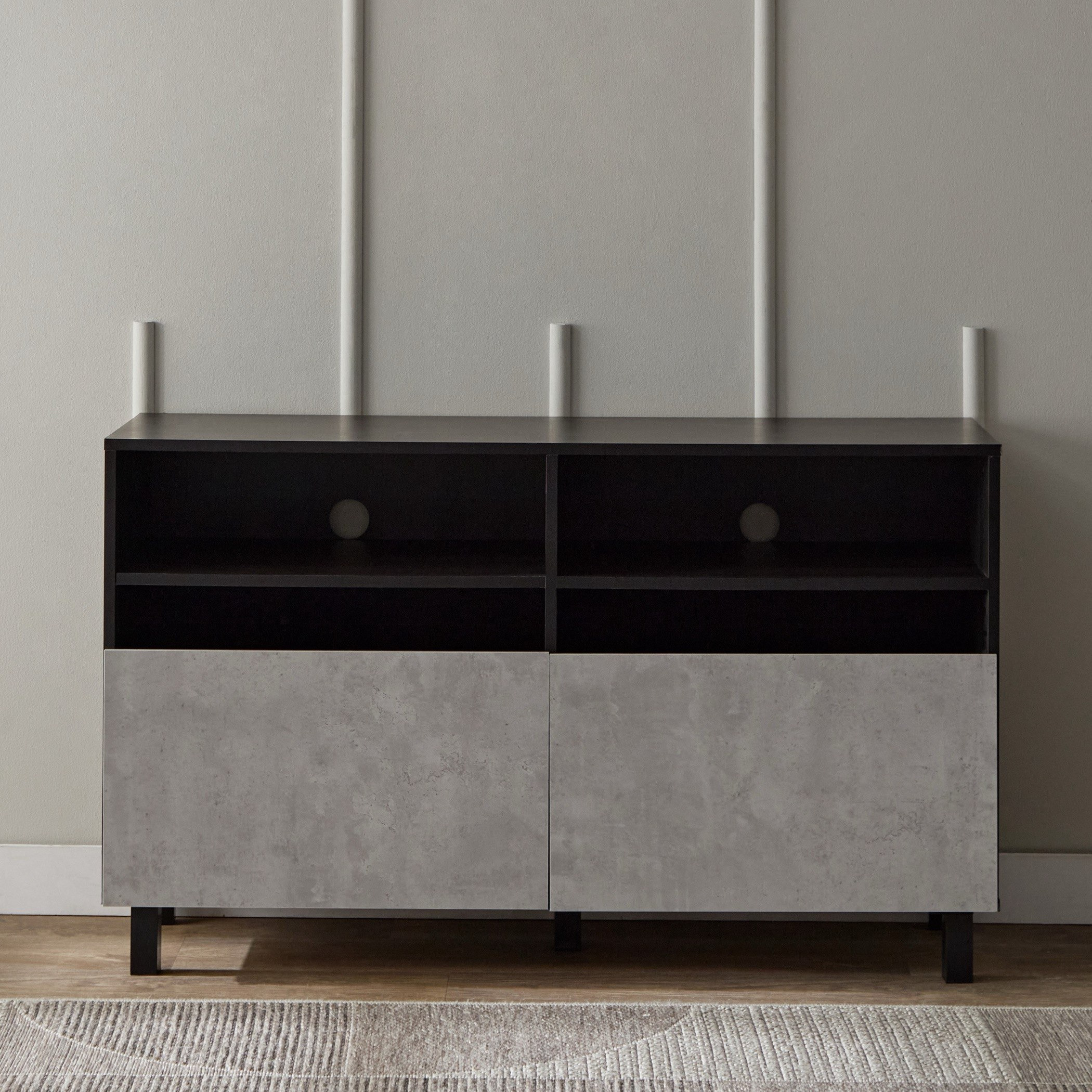 وحدة تلفزيون مرتفعة 1.2 متر بباب للأجهزة حتى 50 بوصة من موفو فيغاس-hbxlivingroom-mediaunitsandstorage-tvunits-image-4