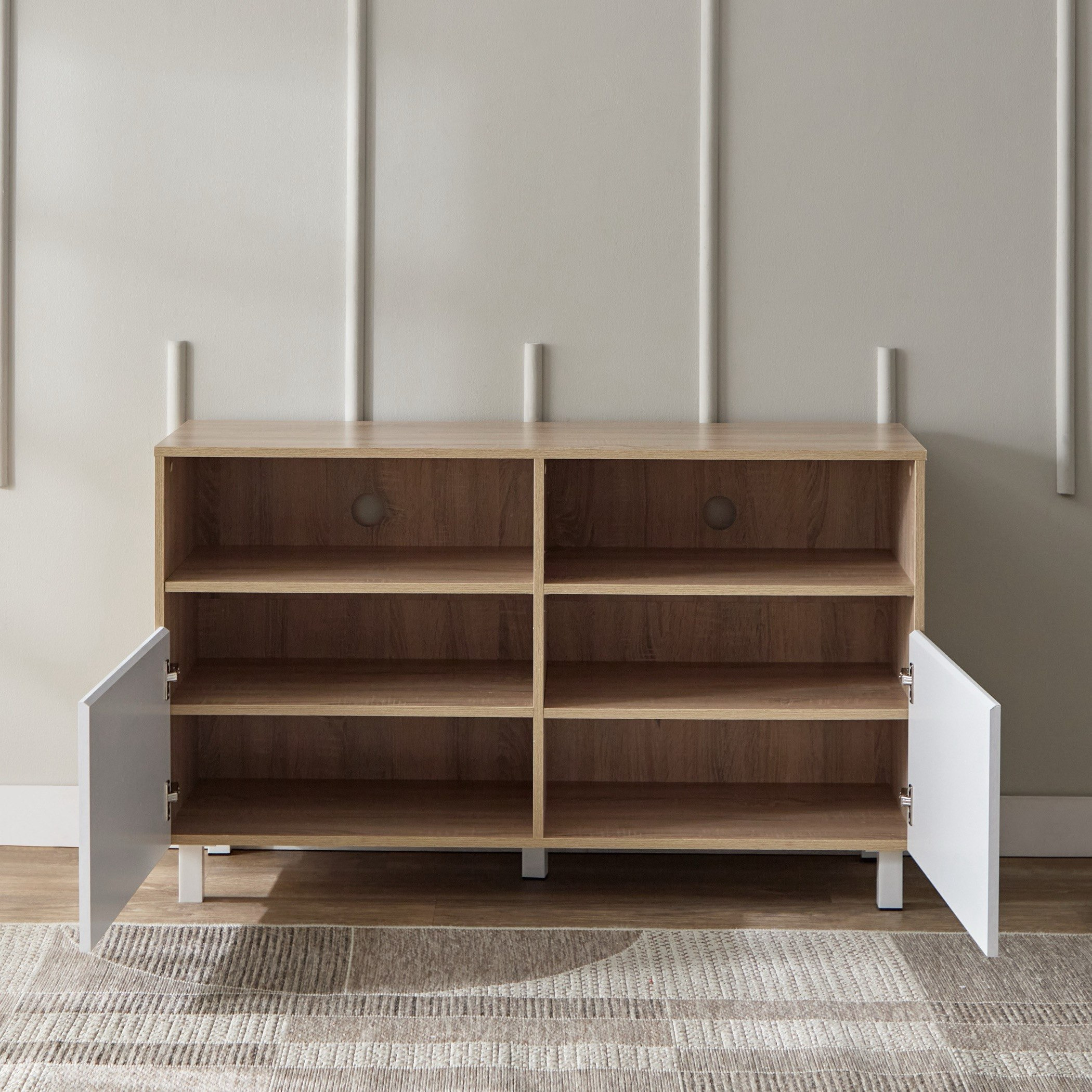 وحدة تلفزيون مرتفعة 1.2 متر بباب للأجهزة حتى 50 بوصة من موفو فيغاس-hbxlivingroom-mediaunitsandstorage-tvunits-image-5