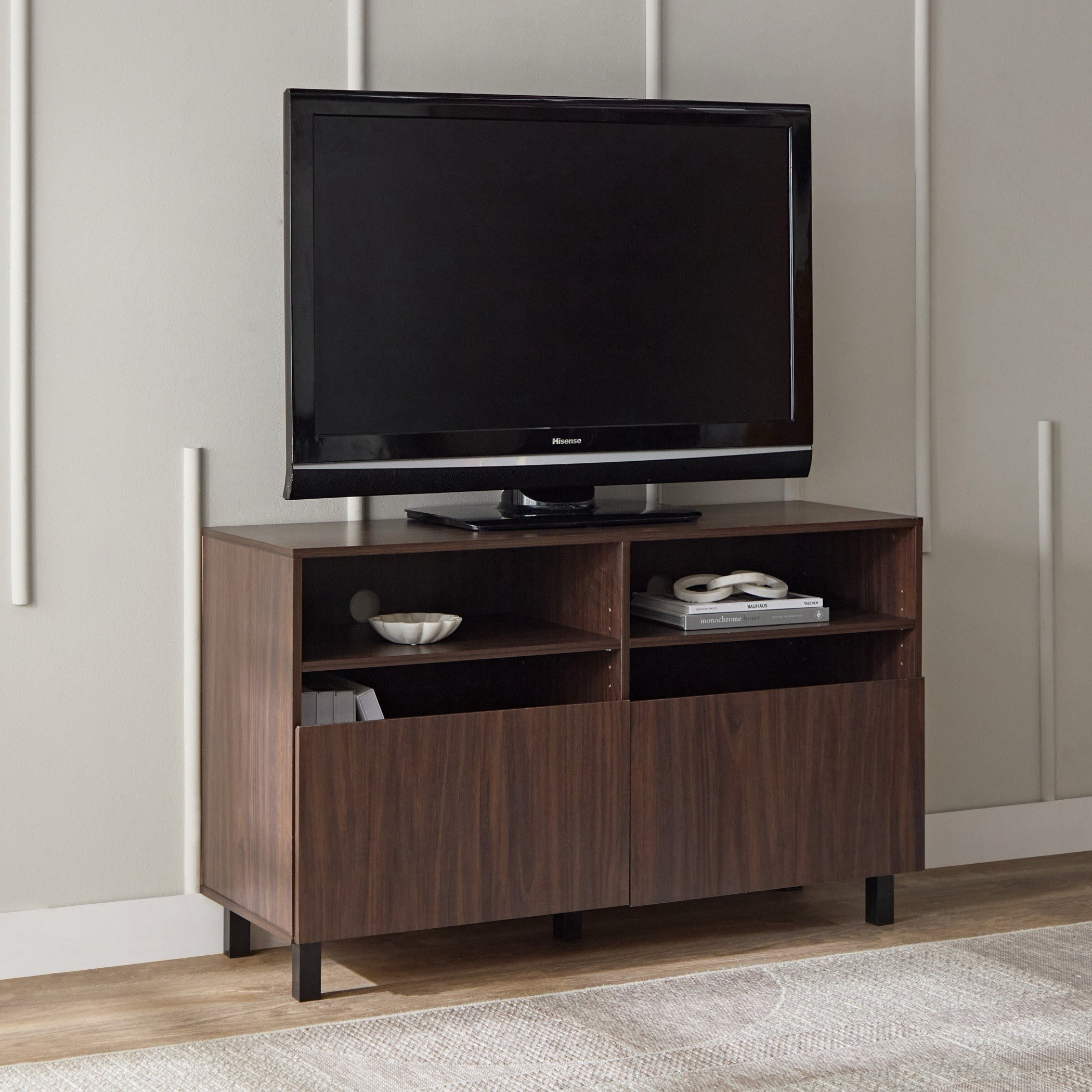 وحدة تلفزيون مرتفعة 1.2 متر بباب للأجهزة حتى 50 بوصة من موفو فيغاس-hbxlivingroom-mediaunitsandstorage-tvunits-image-2
