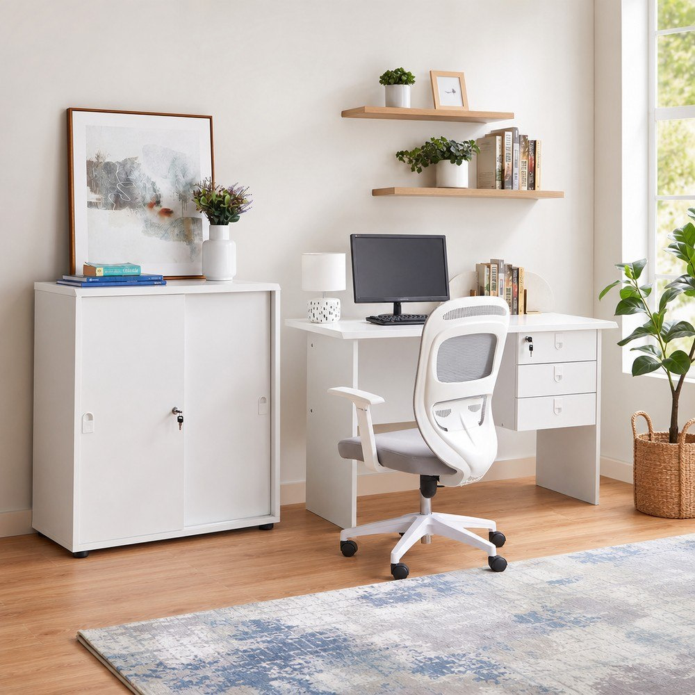 Lisbon 3-Piece Home Office Package-hbxfurniture-office-desks-image-1