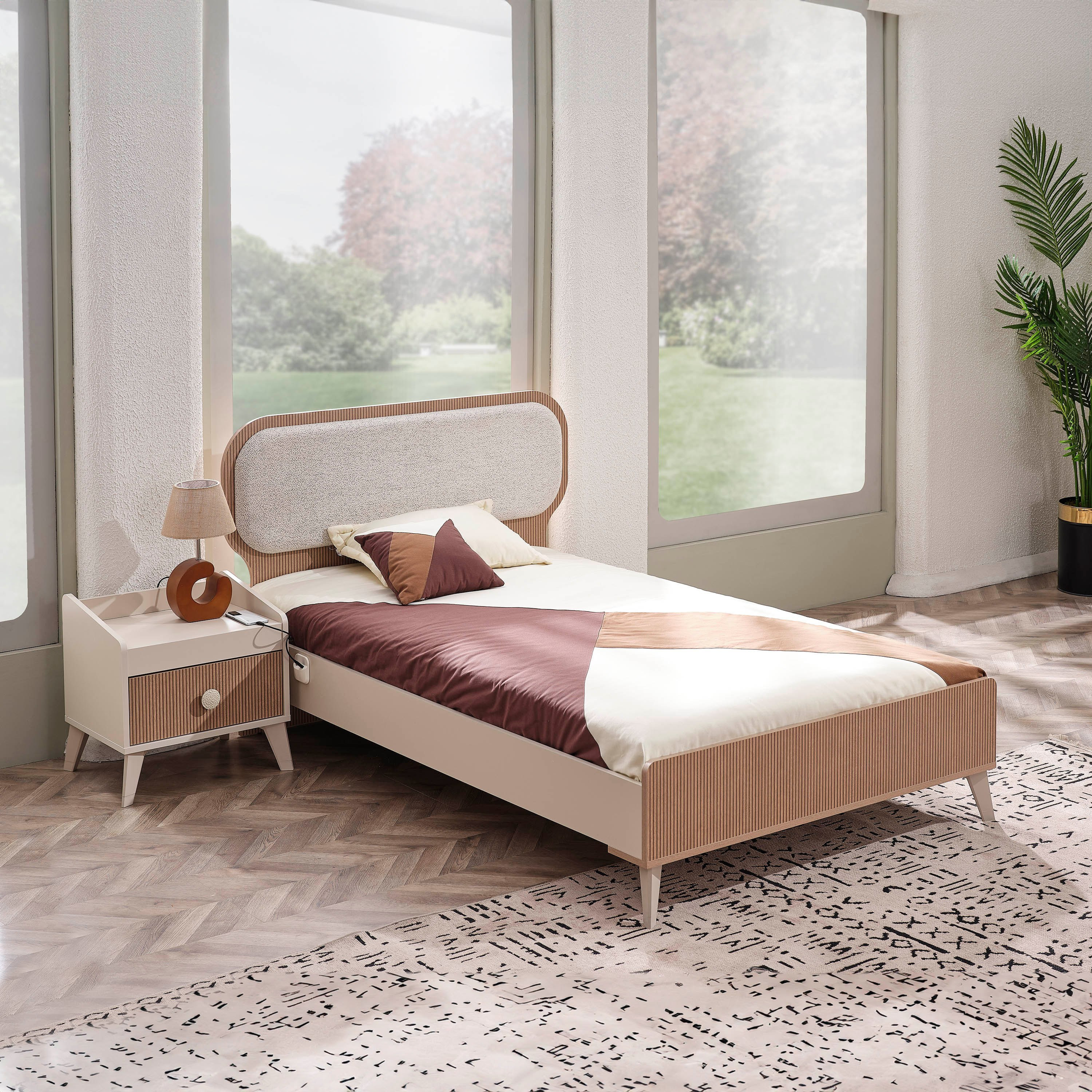 Kingslay 4-Piece Twin Kids Smart Bedroom Package-hbxfurniture-kidsroom-kidsroomsets-twin-image-3
