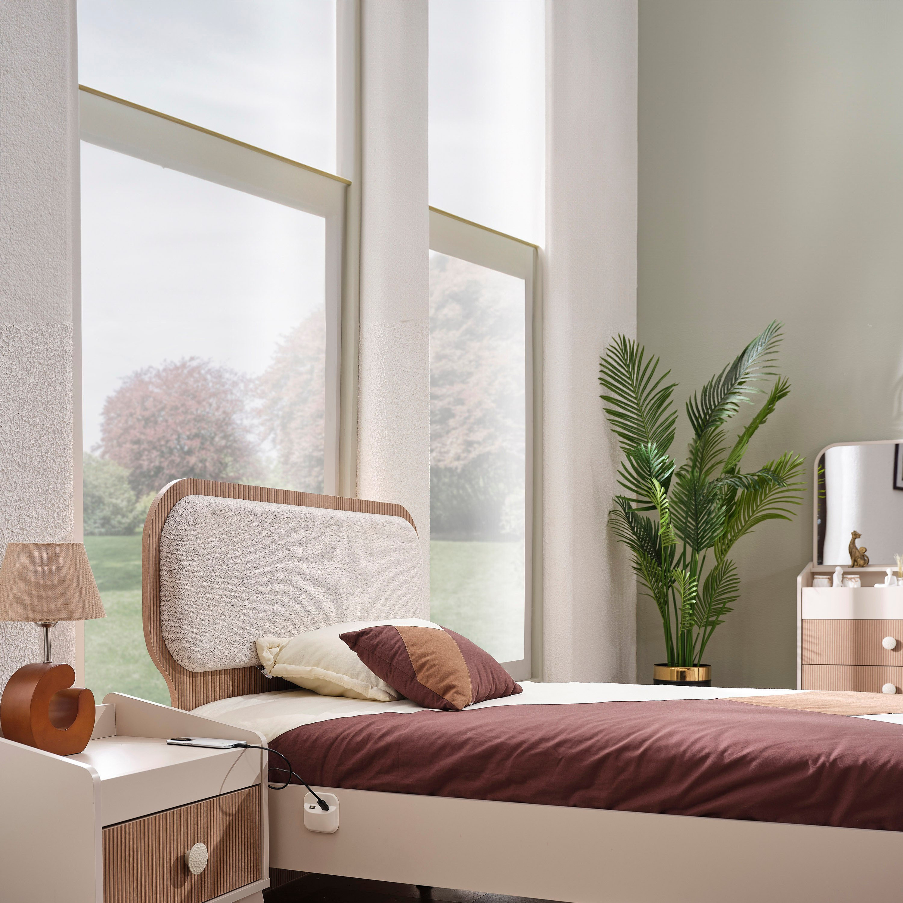 Kingslay 4-Piece Twin Kids Smart Bedroom Package-hbxfurniture-kidsroom-kidsroomsets-twin-image-4