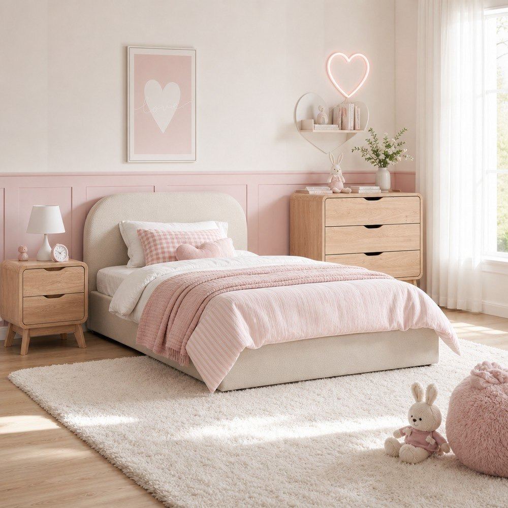 Arches 3-Piece Kids Twin Hydraulic Bedroom Package-hbxfurniture-kidsroom-kidsroomsets-twin-image-1