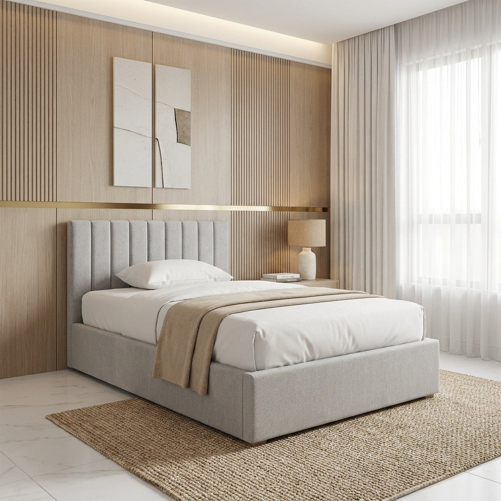 Lasero 4-Piece Twin Young Hydraulic Bedroom Package-hbxfurniture-kidsroom-kidsroomsets-twin-image-2