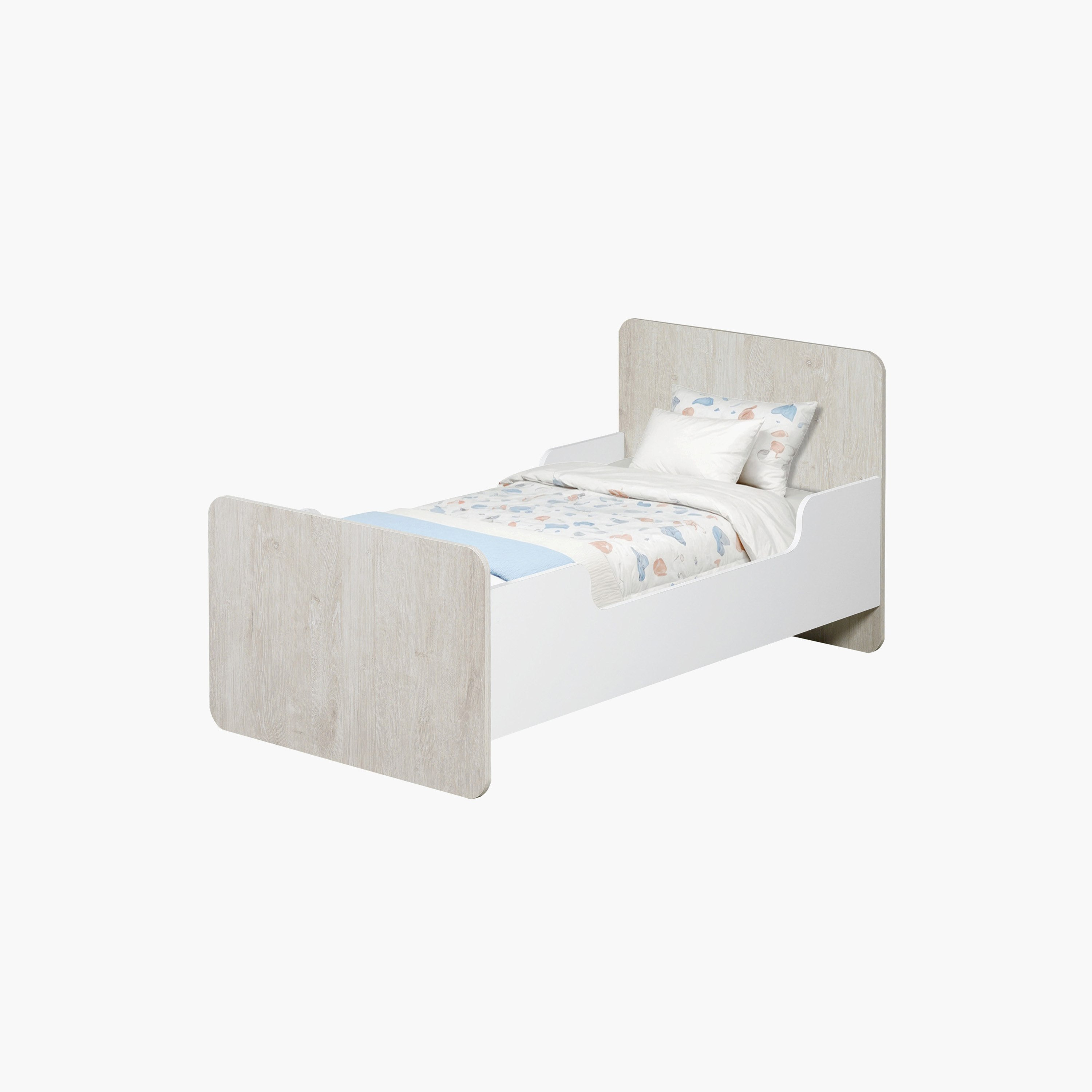 Ivory 3-Piece Toddler Bedroom Package-hbxfurniture-bedsandbedsets-beds-toddler-image-3