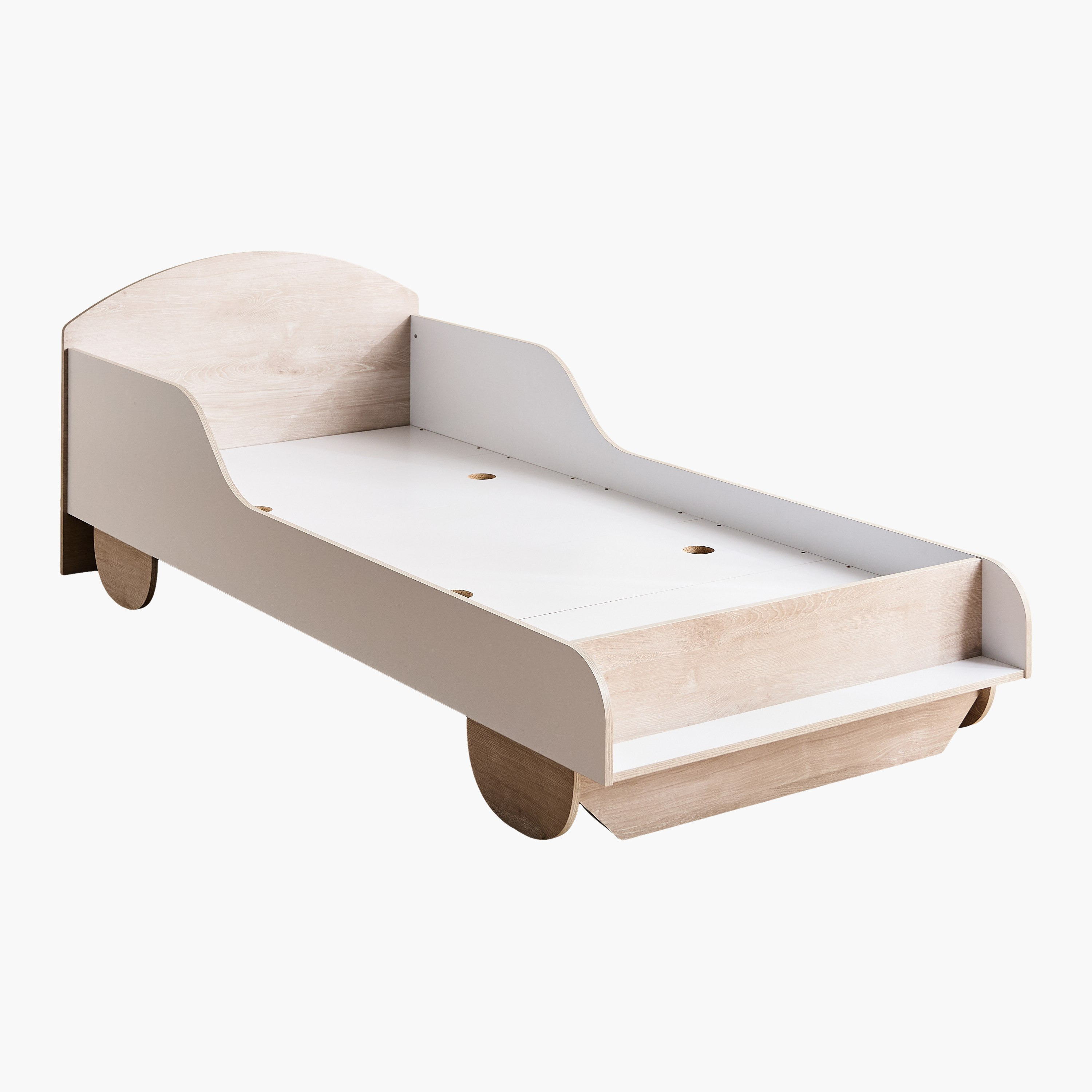 Ivory Halmstad 3-Piece Kids Car Single Bedroom Package-hbxkidsandyouth-bedsandbedsets-bedroomsets-single-image-8