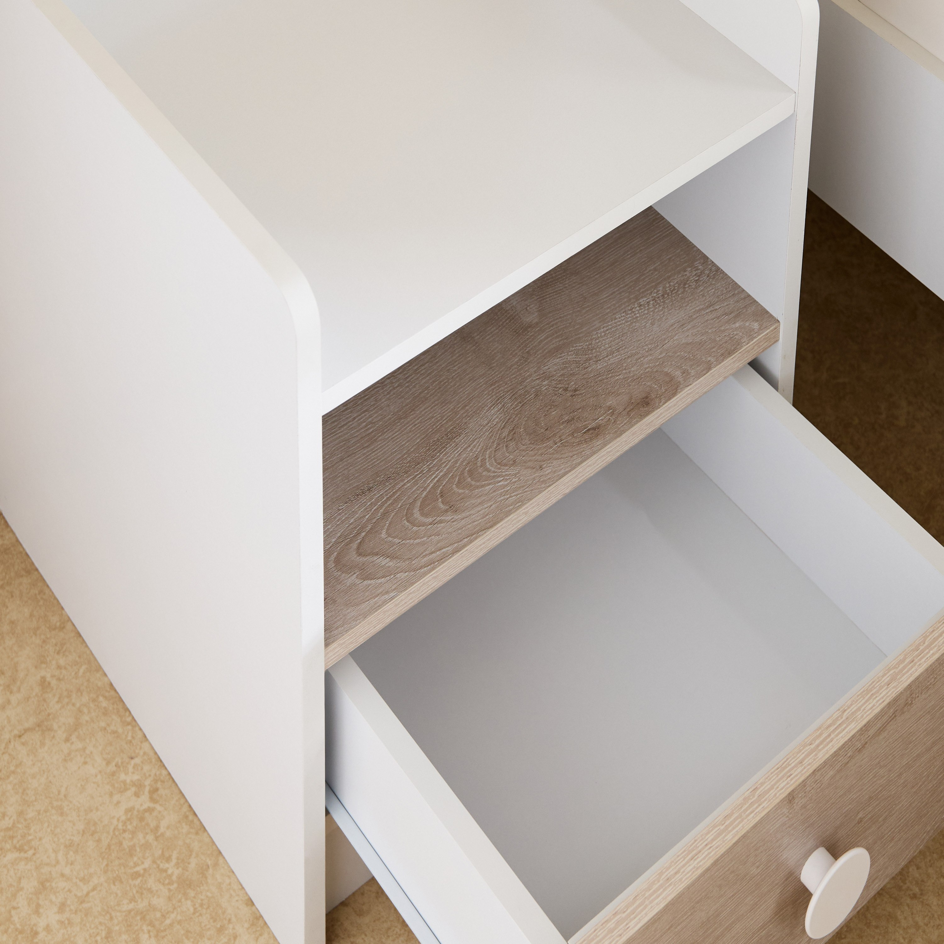 Ivory 3-Piece Kids Single Bedroom Package-hbxkidsandyouth-bedsandbedsets-bedroomsets-single-image-8