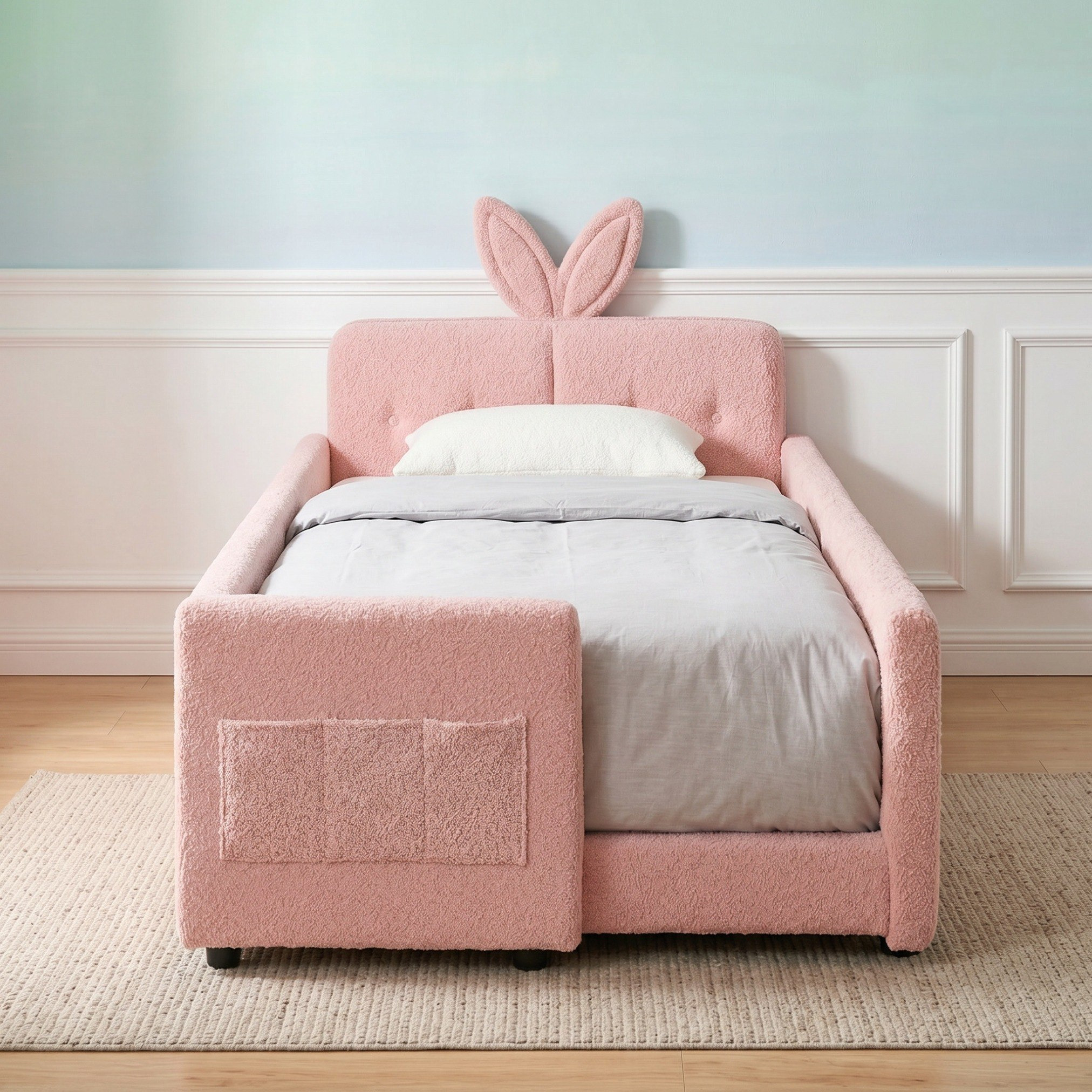 Ivory Petal 3-Piece Kids Single Bedroom Package-hbxkidsandyouth-bedsandbedsets-bedroomsets-single-image-4