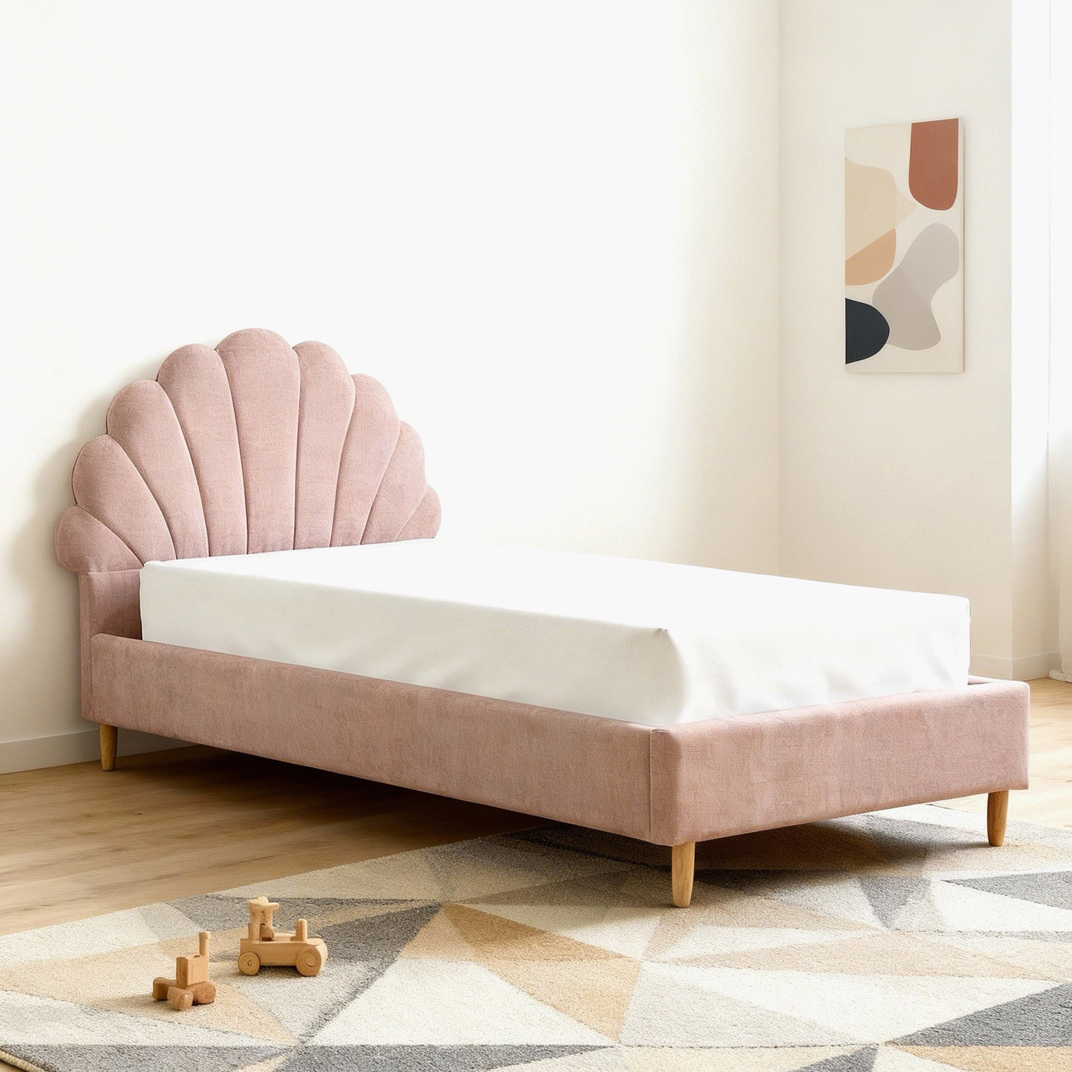 Ivory Bloom 3-Piece Single Kids Bedroom Package-hbxkidsandyouth-bedsandbedsets-bedroomsets-single-image-3