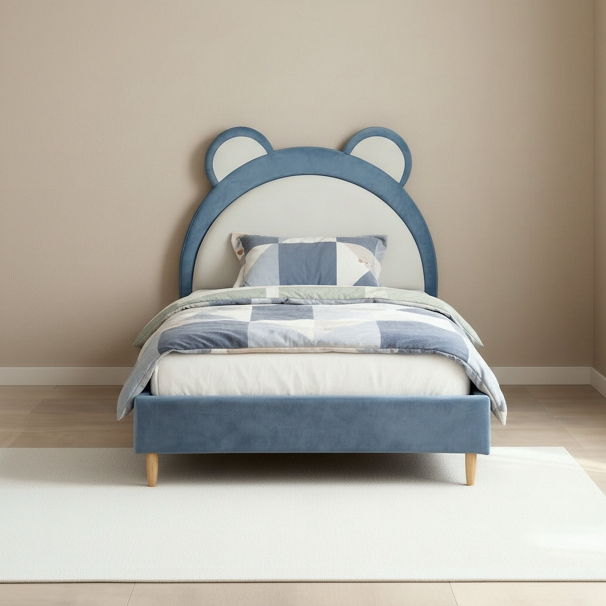 Ivory Aubrey 3-Piece Twin Kids Bedroom Package-hbxfurniture-kidsroom-kidsroomsets-twin-image-3