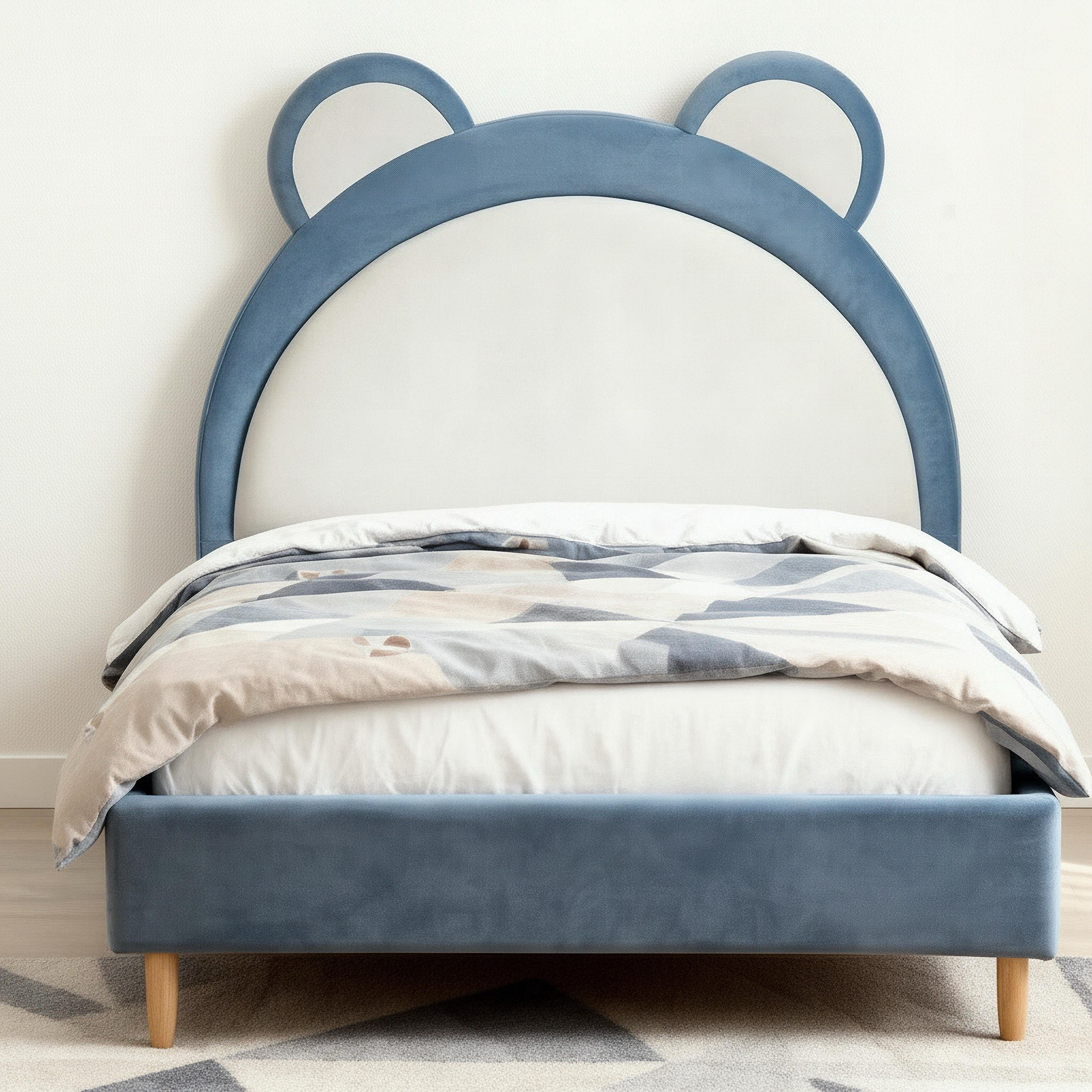 Ivory Aubrey 3-Piece Twin Kids Bedroom Package-hbxfurniture-kidsroom-kidsroomsets-twin-image-4