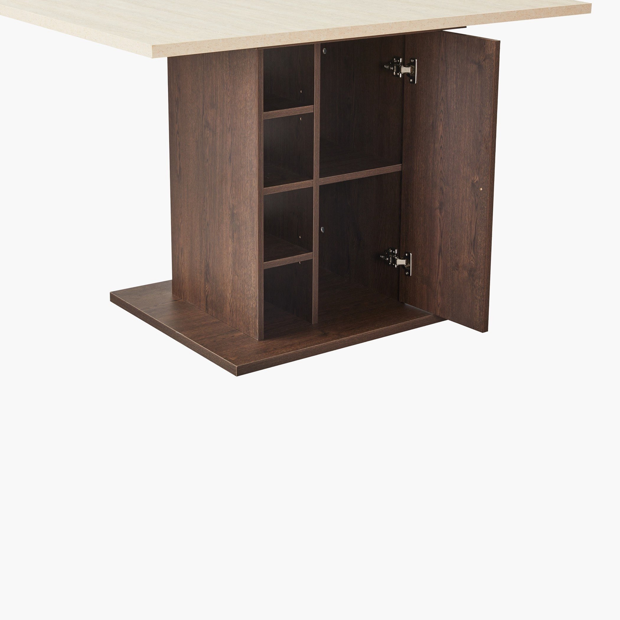 Modulix Nile Caspian 4-Seater Bar Table Dining Set with Storage Base-hbxdiningroom-diningtablesandsets-diningsets-fourseater-image-4
