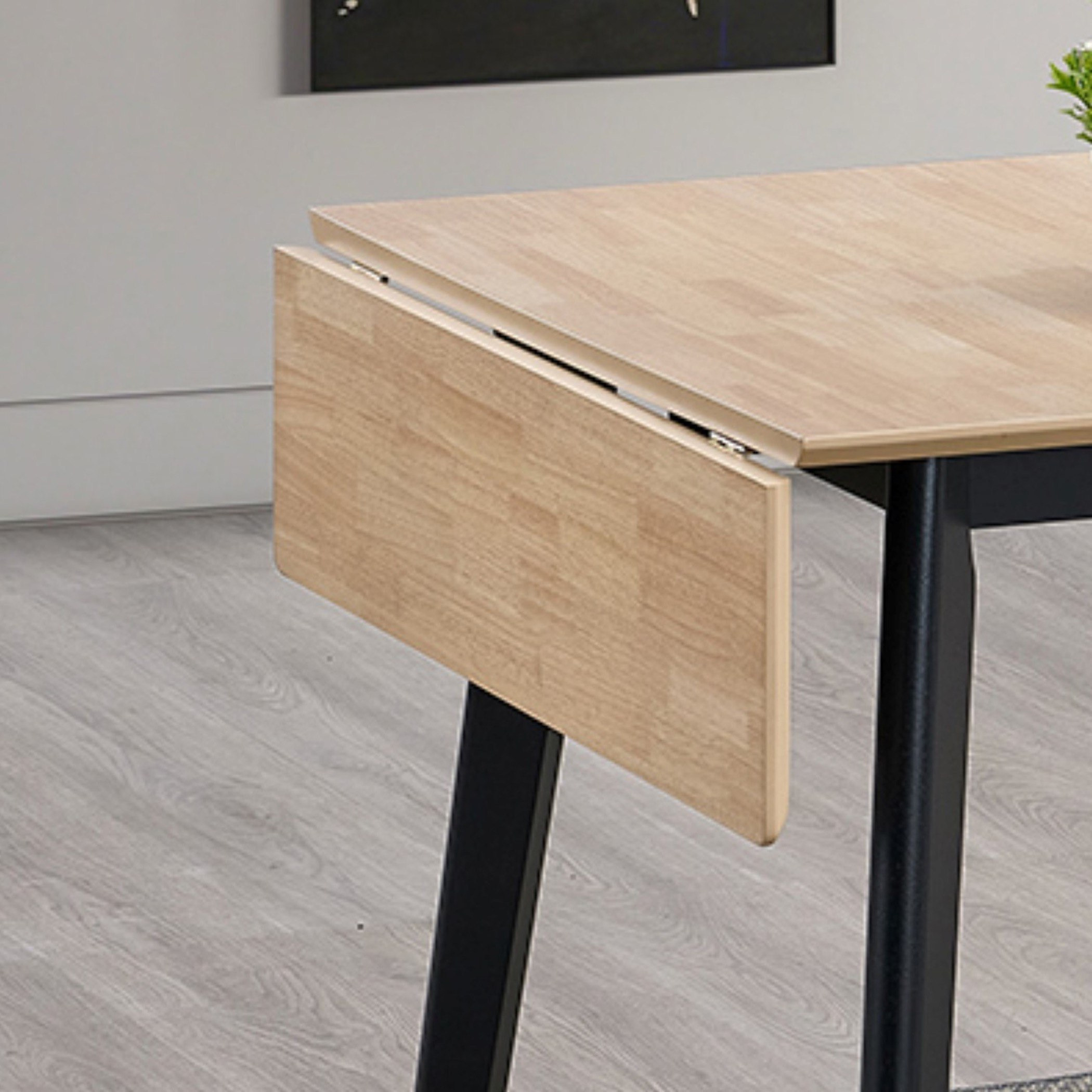 Scandi Luma 4-Seater Foldable Dining Set-hbxdiningroom-diningtablesandsets-diningsets-fourseater-image-3
