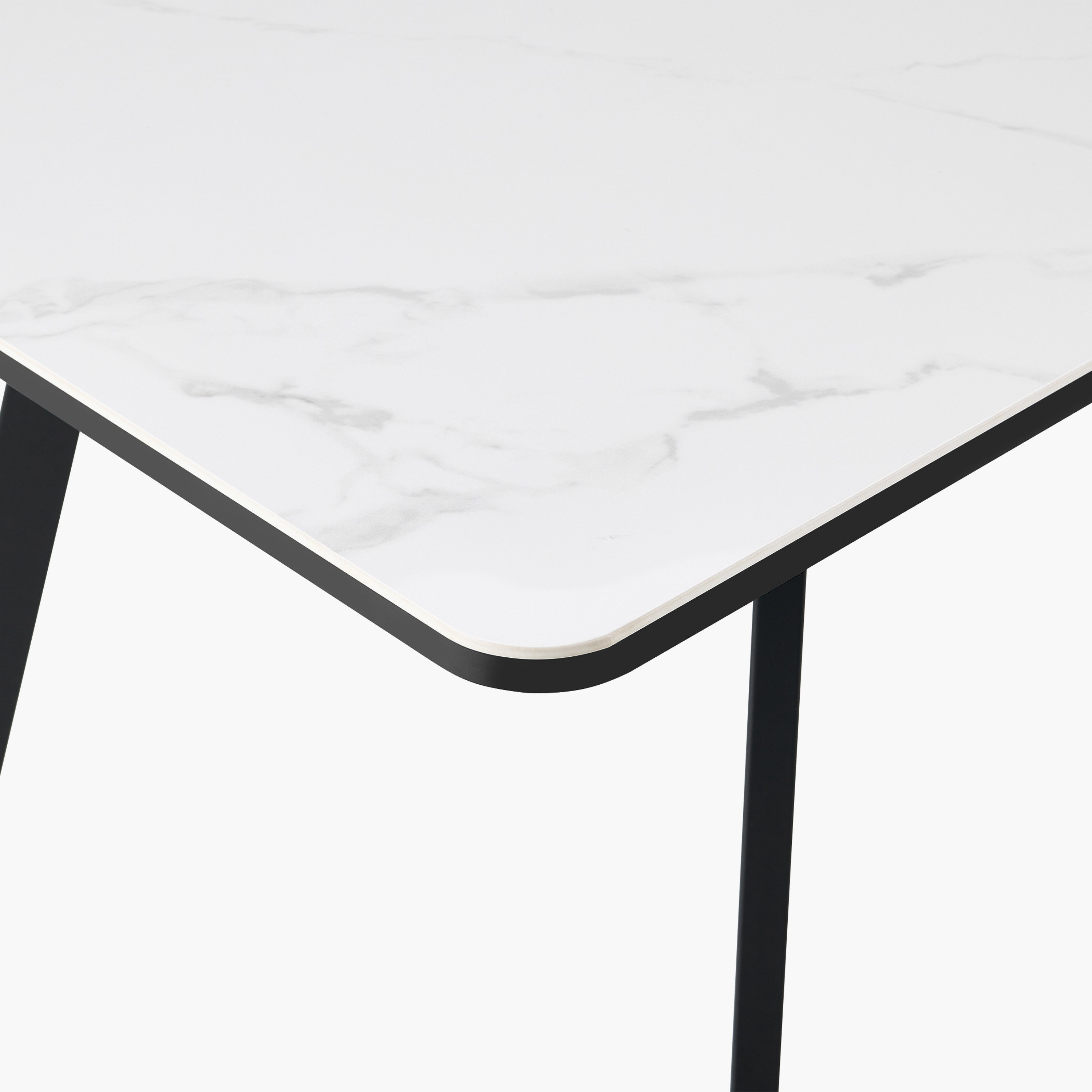Movo Roma Marwell 6-Seater Extendable Sintered Stone Dining Set-hbxfurniture-diningtablesandsets-diningsets-sixseater-image-5