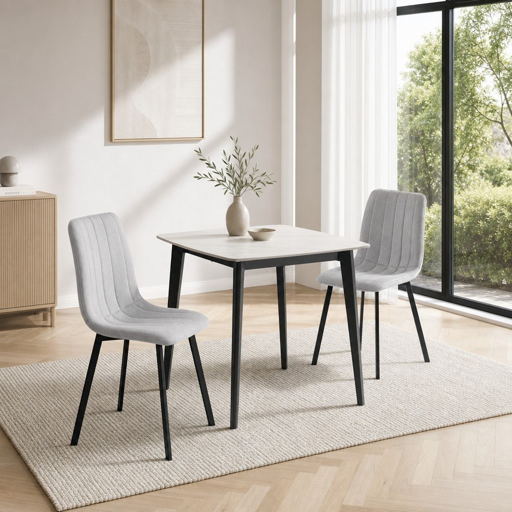 Roma 2-Seater Sintered Stone Dining Set-hbxfurniture-diningtablesandsets-diningsets-twoseater-image-1