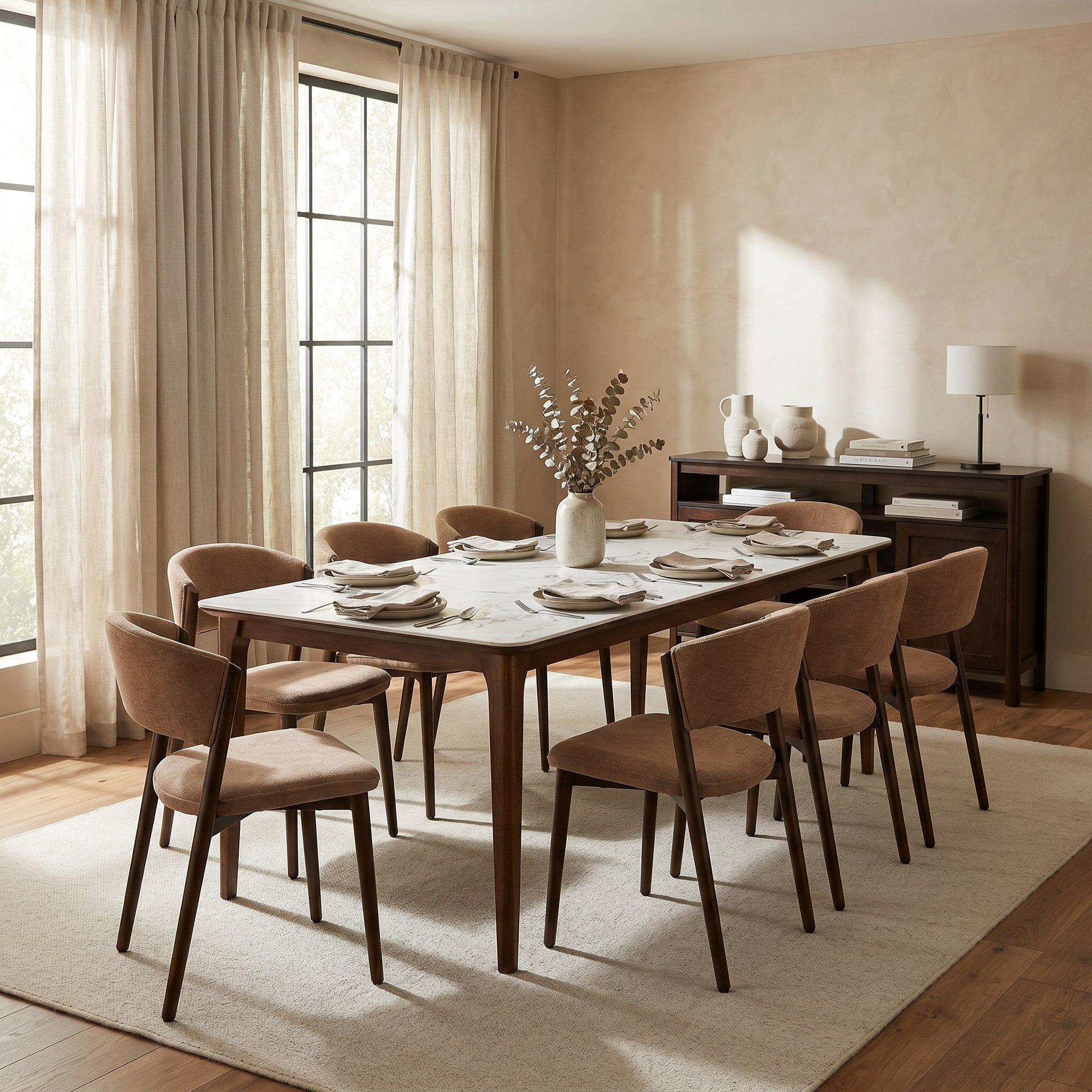 Valeria 8-Seater Sintered Stone Dining Set-hbxfurniture-diningtablesandsets-diningsets-eightseater-image-1