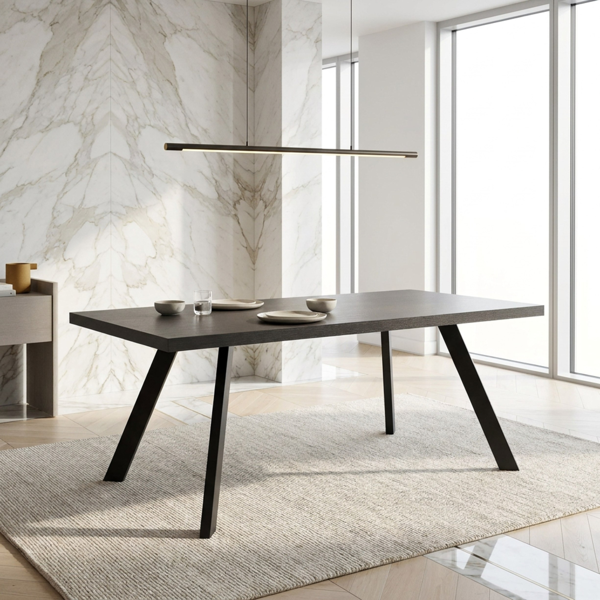 Movo Cathy Roma 6-Seater Dining Set-hbxfurniture-diningtablesandsets-diningsets-sixseater-image-2
