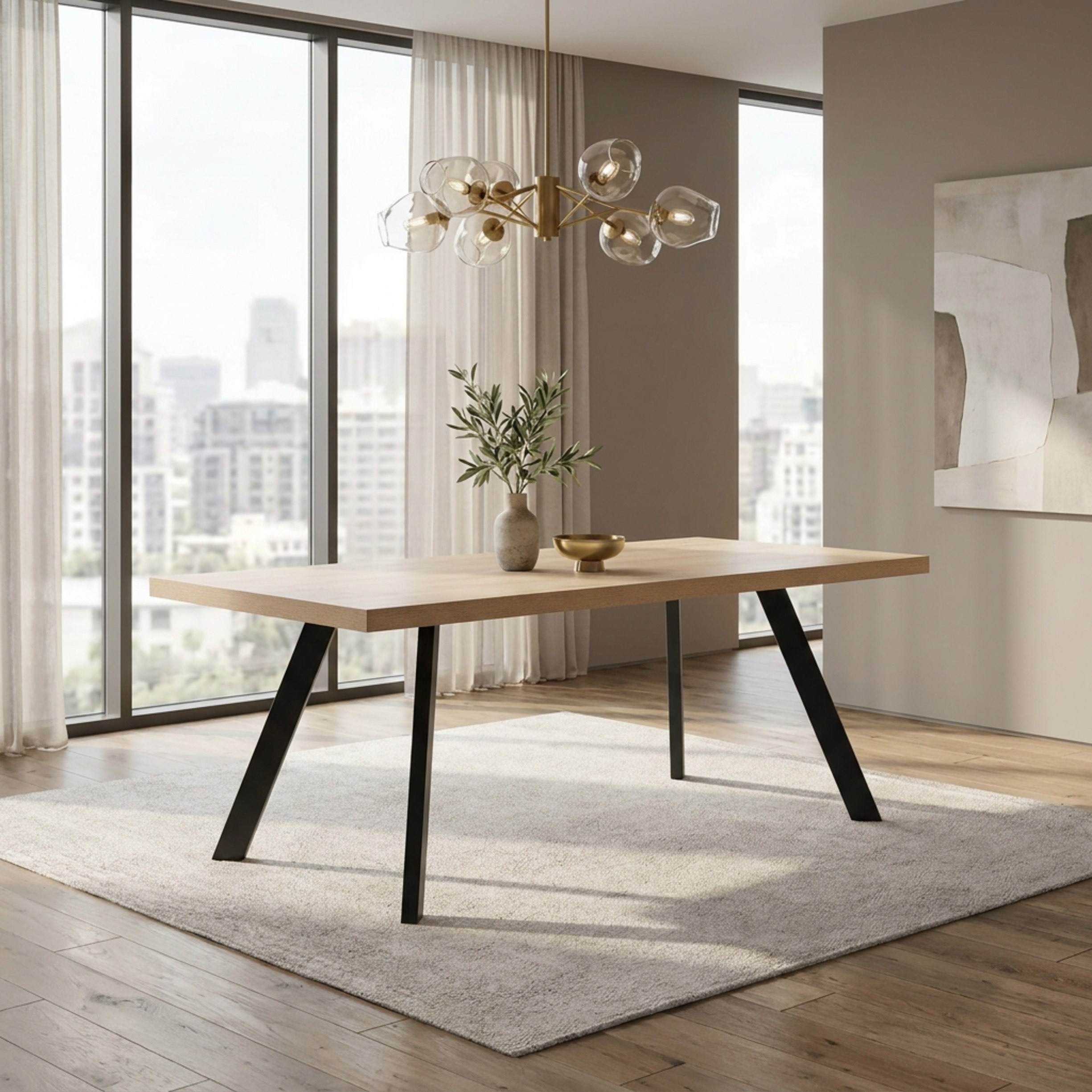 Movo Cathy Roma 6-Seater Dining Set-hbxfurniture-diningtablesandsets-diningsets-sixseater-image-2