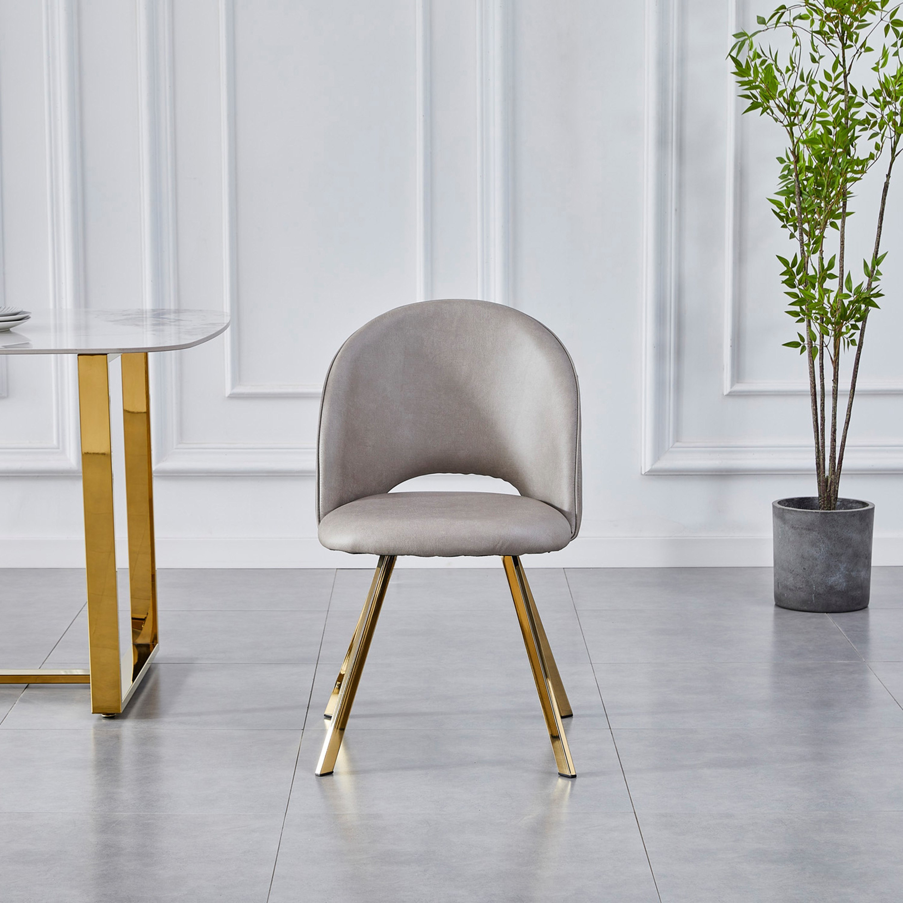 Elvis Pearl 2-Seater Sintered Stone Round Dining Set-hbxfurniture-diningtablesandsets-diningsets-twoseater-image-7