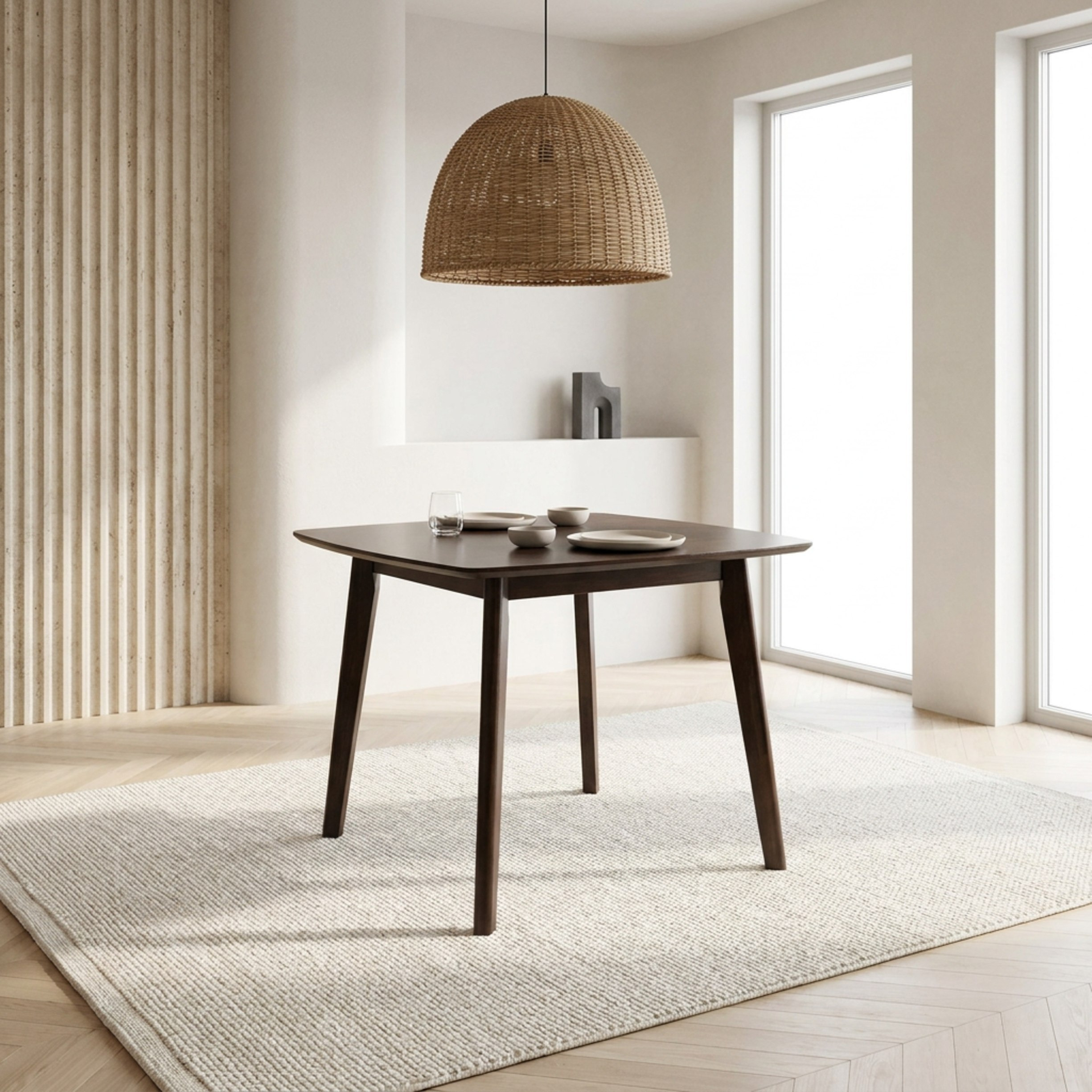 Scandi Nordi 2-Seater Square Dining Set-hbxfurniture-diningtablesandsets-diningsets-twoseater-image-2