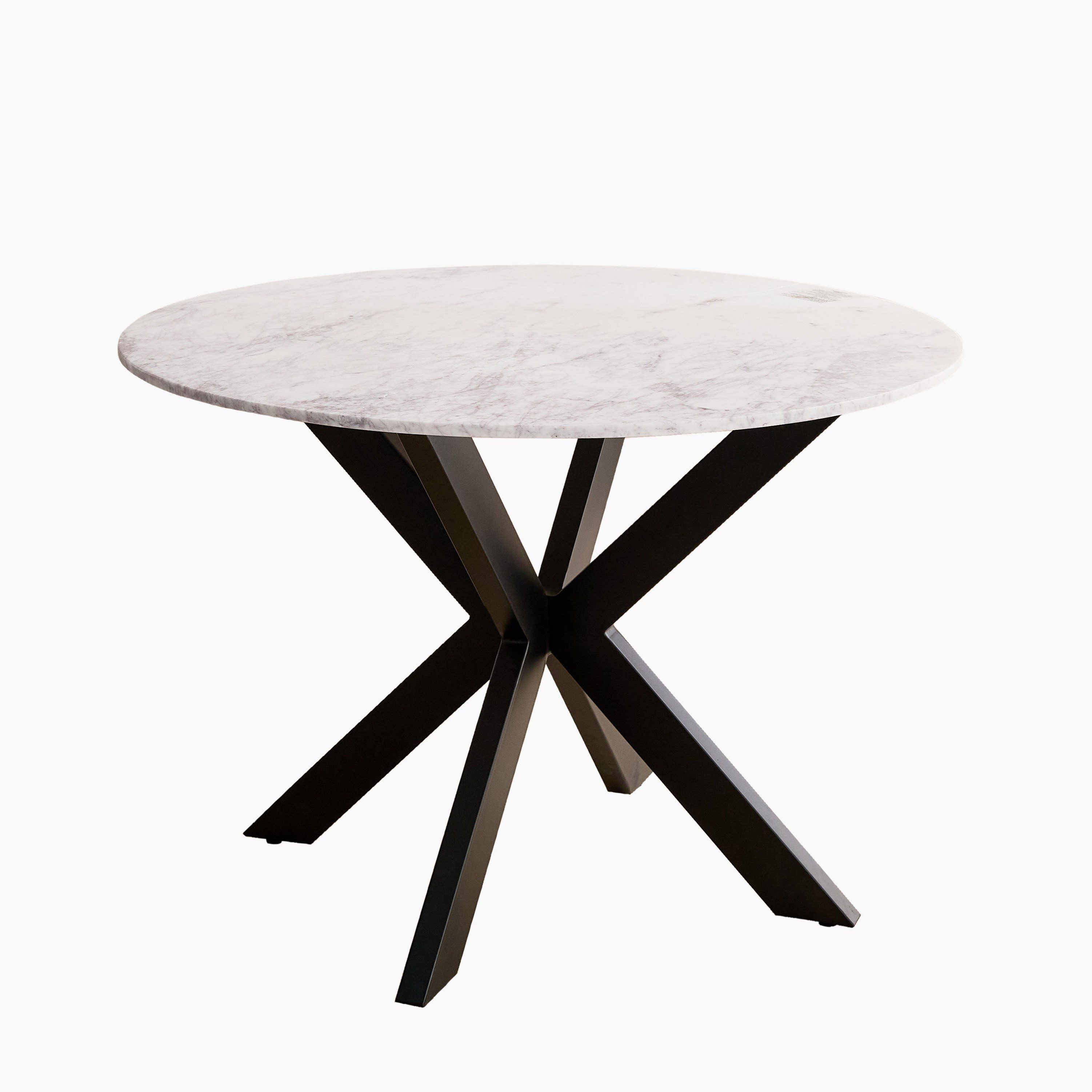 Cavon Portola Winchester 4-Seater Genuine Marble Top Dining Set-hbxdiningroom-diningtablesandsets-diningsets-fourseater-image-6