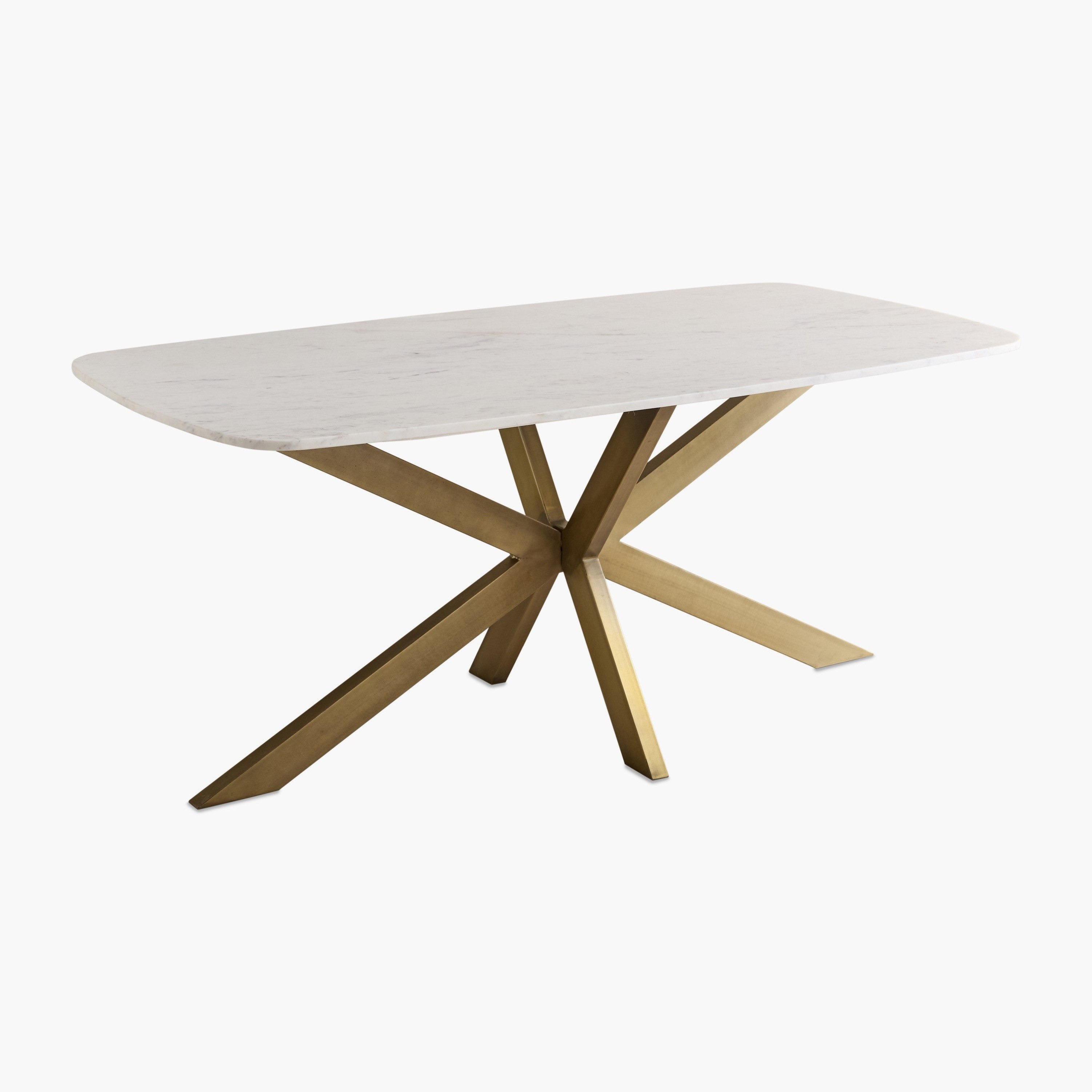 Cavon Portola Lux 6-Seater Genuine Marble Top Dining Set-hbxfurniture-diningtablesandsets-diningsets-sixseater-image-7