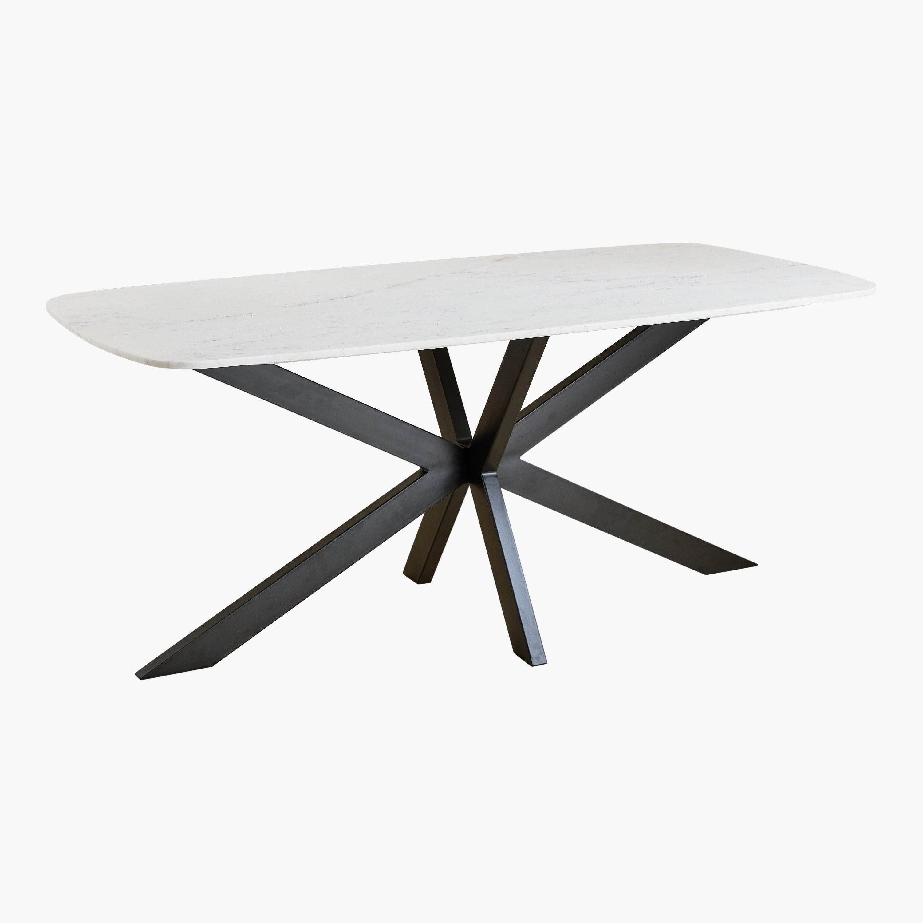 Cavon Portola Winchester 6-Seater Genuine Marble Top Dining Set-hbxfurniture-diningtablesandsets-diningsets-sixseater-image-7