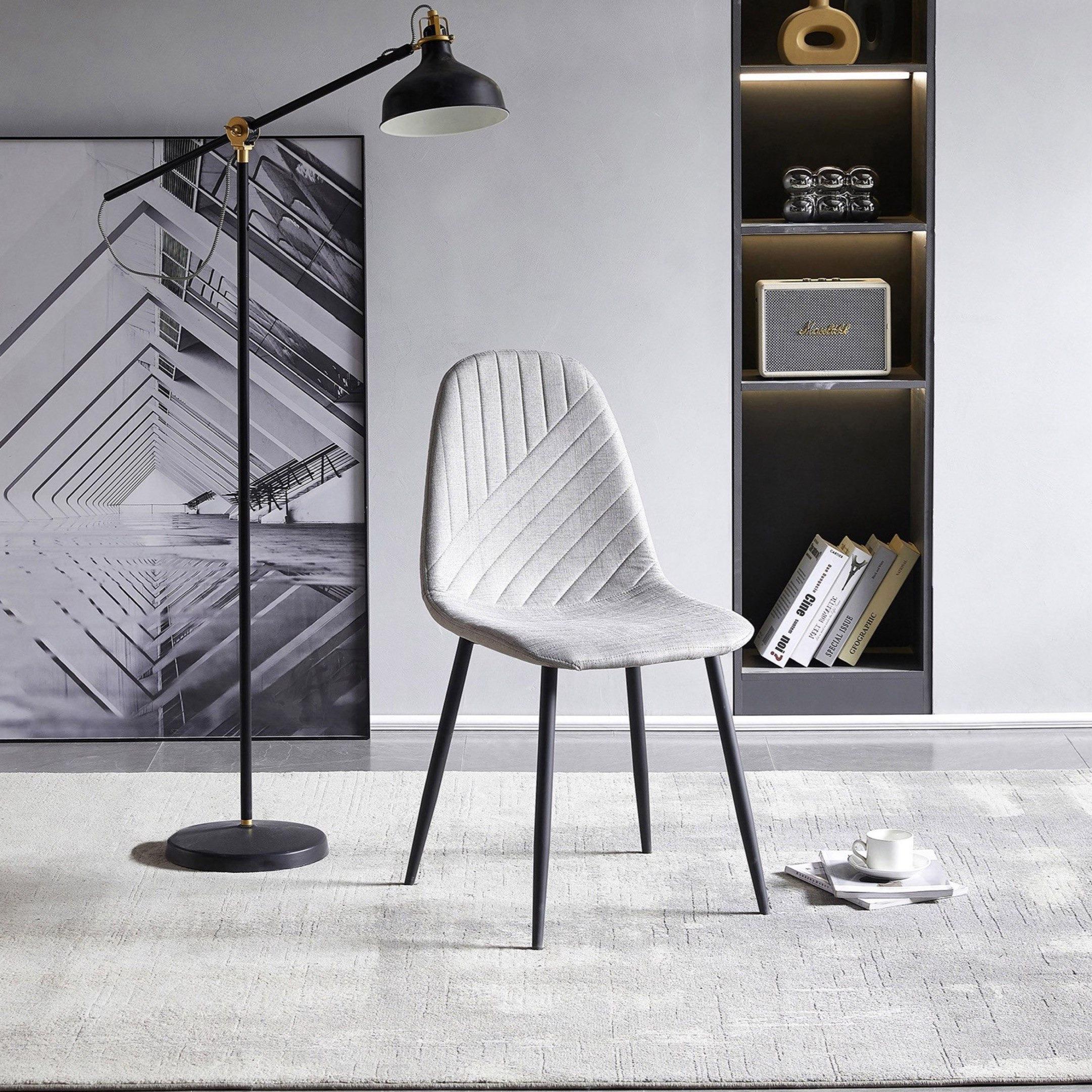 Roma Finland 4-Seater Sintered Stone Dining Set-hbxdiningroom-diningtablesandsets-diningsets-fourseater-image-8