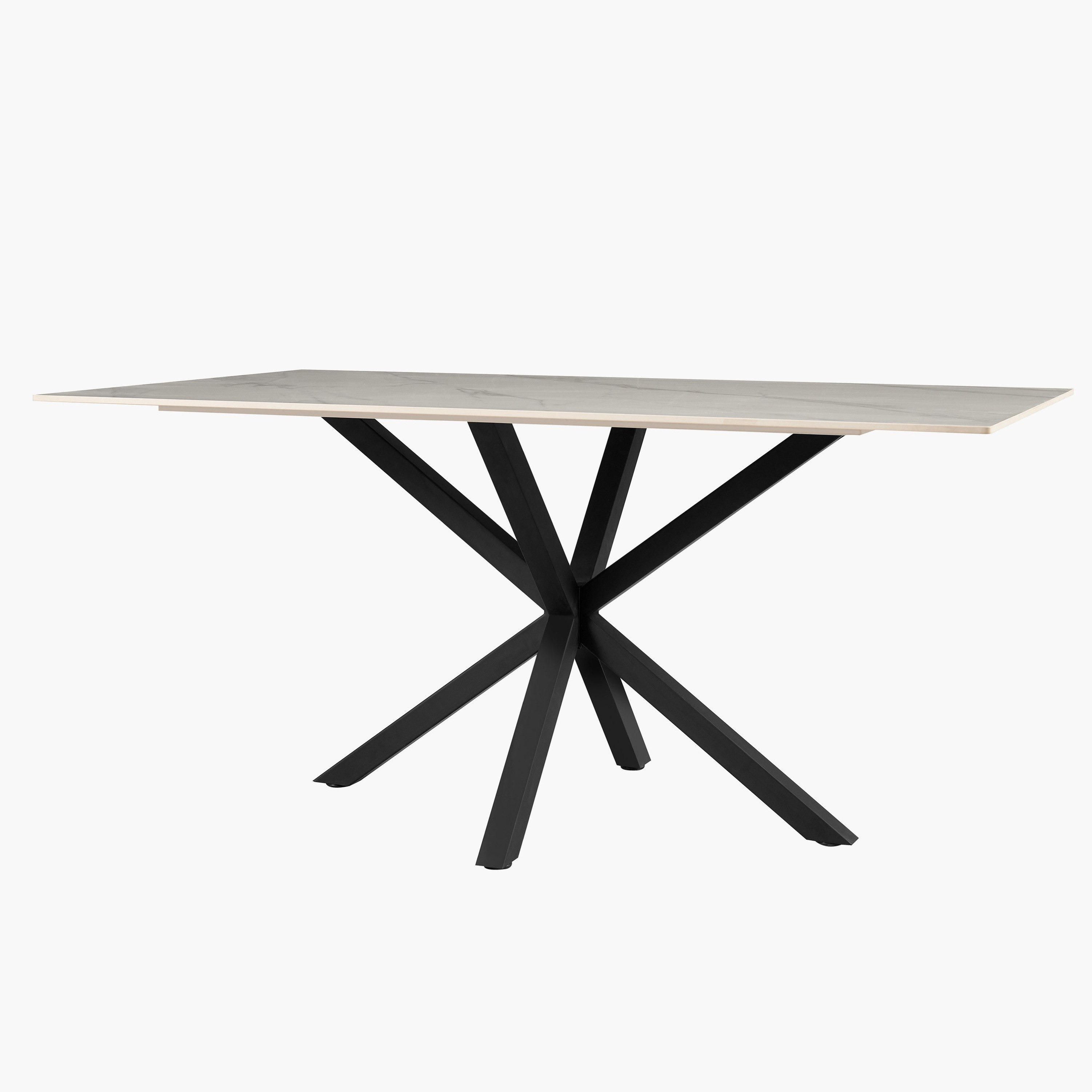 Welwick 6-Seater Sintered Stone Dining Set-hbxfurniture-diningtablesandsets-diningsets-sixseater-image-6
