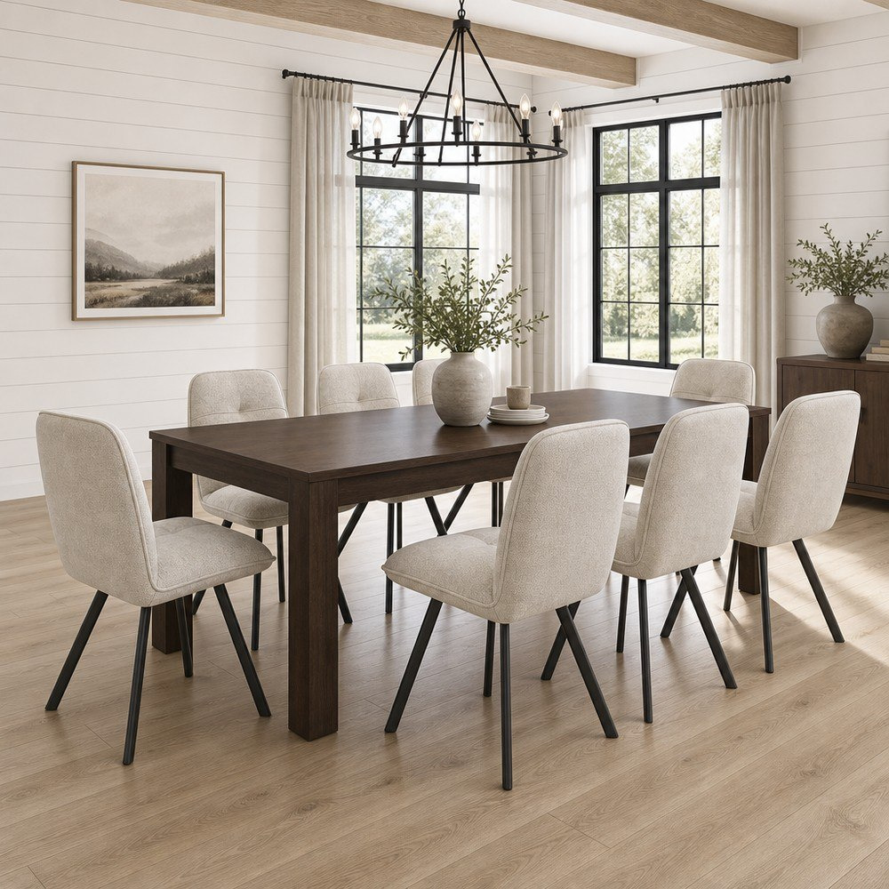 طقم سفرة 8 مقاعد من ريكاردو باسيل-hbxfurniture-diningtablesandsets-diningsets-eightseater-image-1