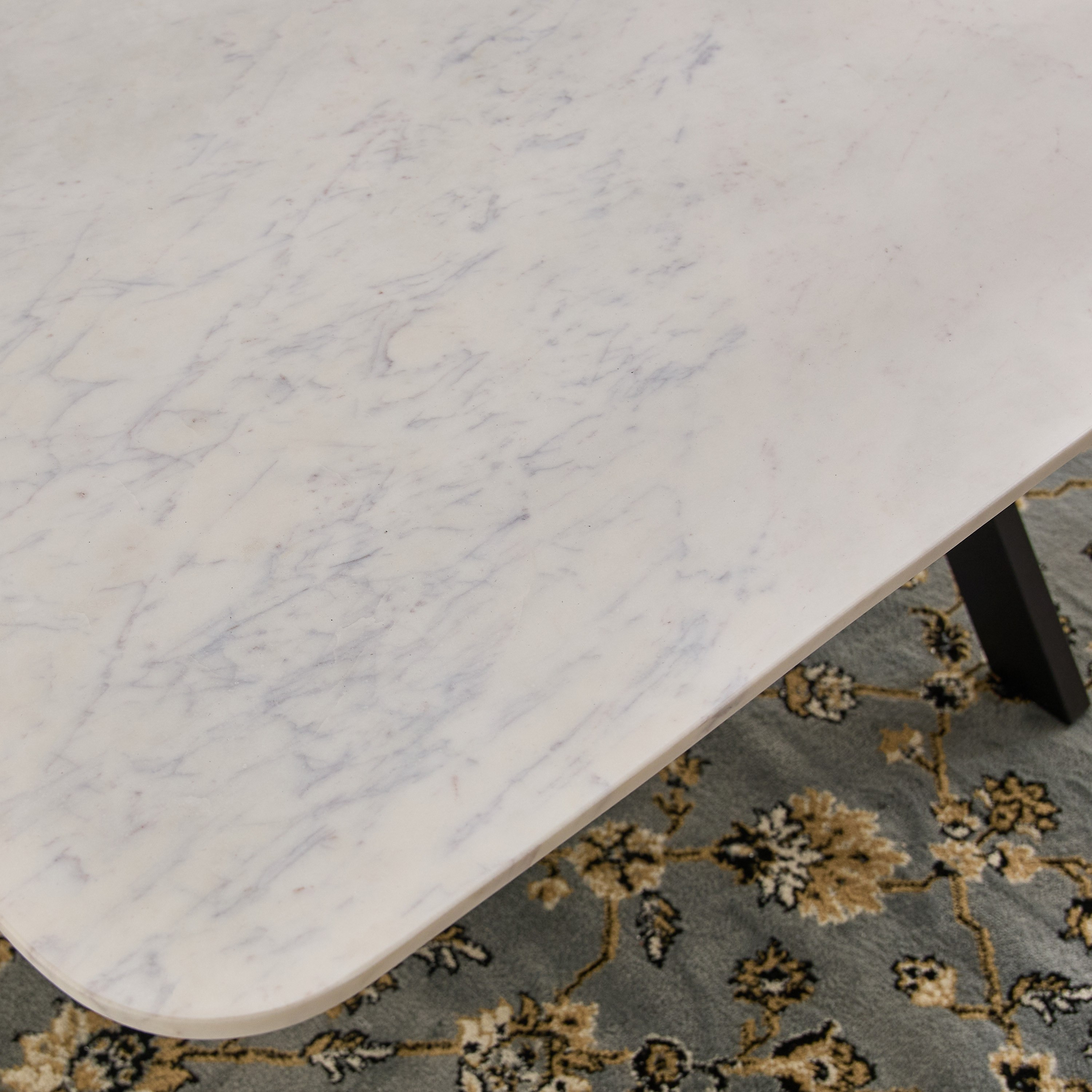 Paul Winchester 6-Seater Genuine Marble Top Dining Set-hbxfurniture-diningtablesandsets-diningsets-sixseater-image-4