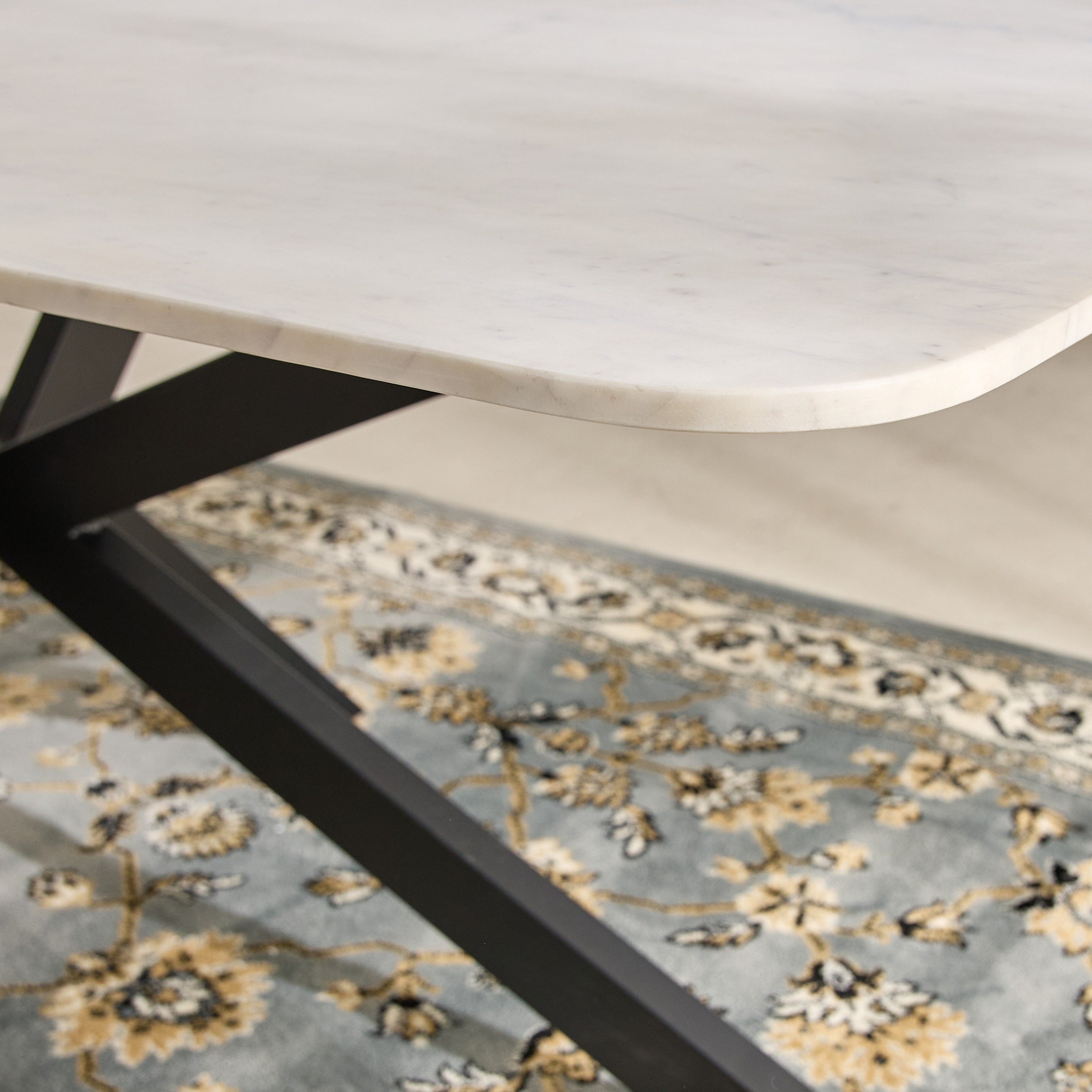 Paul Winchester 6-Seater Genuine Marble Top Dining Set-hbxfurniture-diningtablesandsets-diningsets-sixseater-image-6