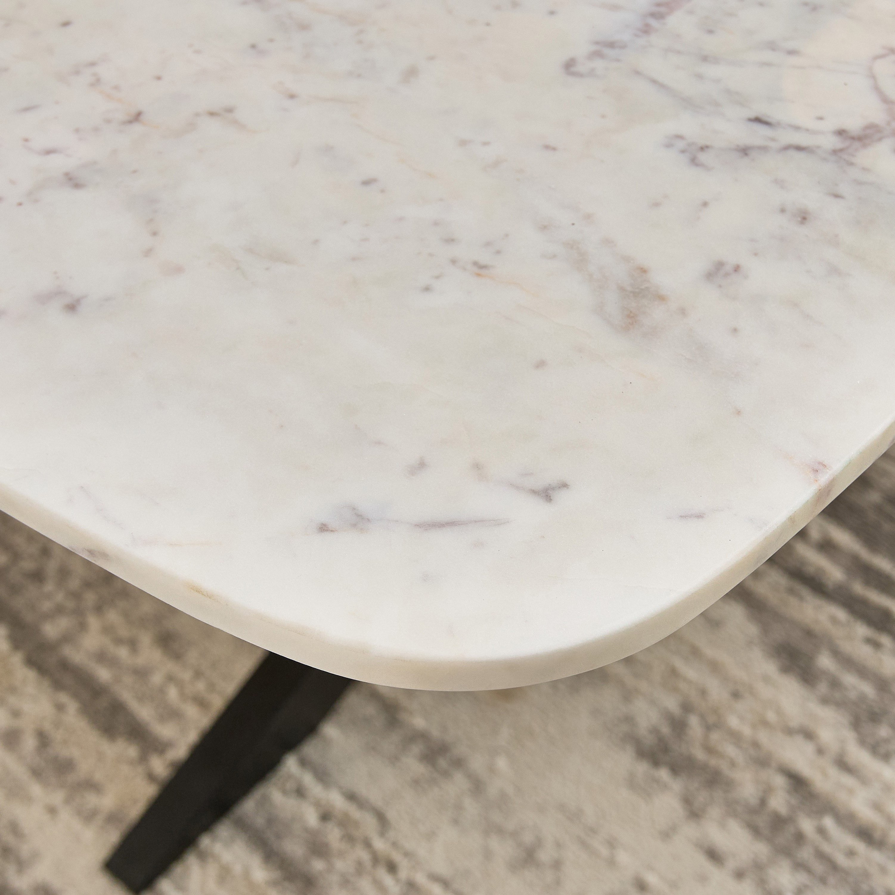 Portola Winchester 8-Seater Genuine Marble Top Dining Set-hbxfurniture-diningtablesandsets-diningsets-eightseater-image-6