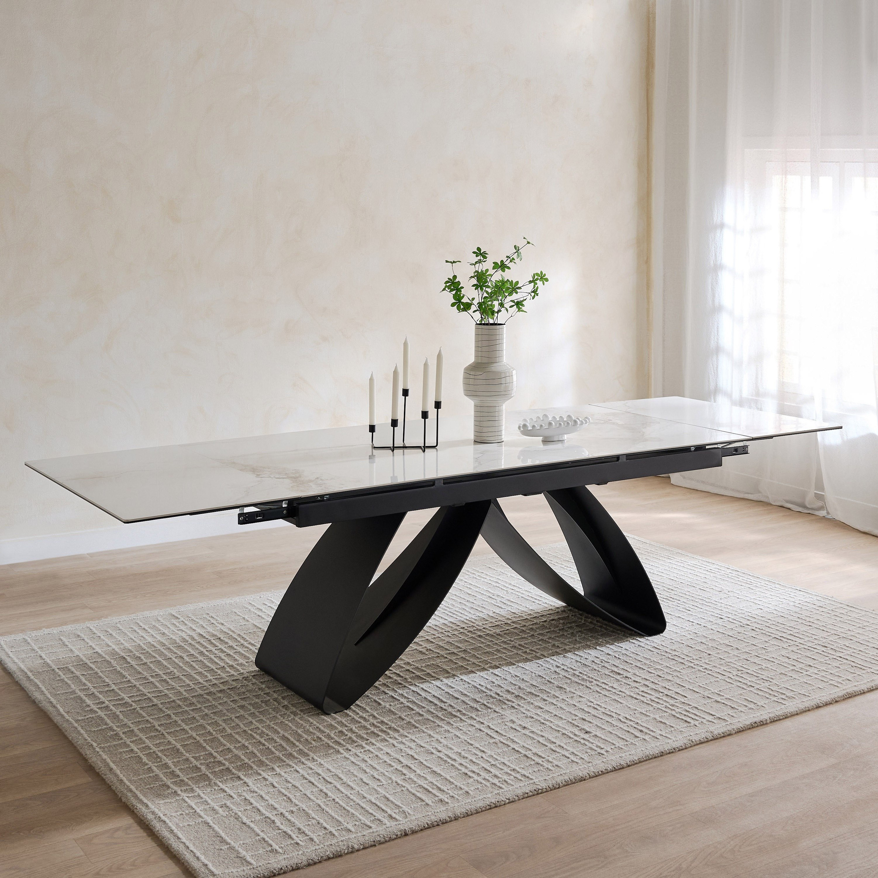 Majesty Winchester 10-Seater Extendable Sintered Stone Dining Set-hbxfurniture-diningroom-diningsets-tenseater-image-2