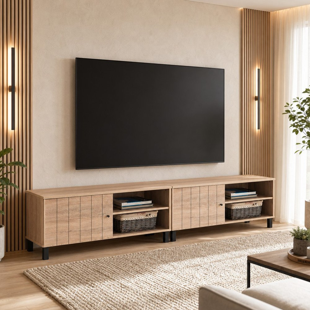 وحدة تلفزيون 1.2 متر للتلفزيونات حتى 50 بوصة من موفو إدموند-hbxlivingroom-mediaunitsandstorage-tvunits-image-1
