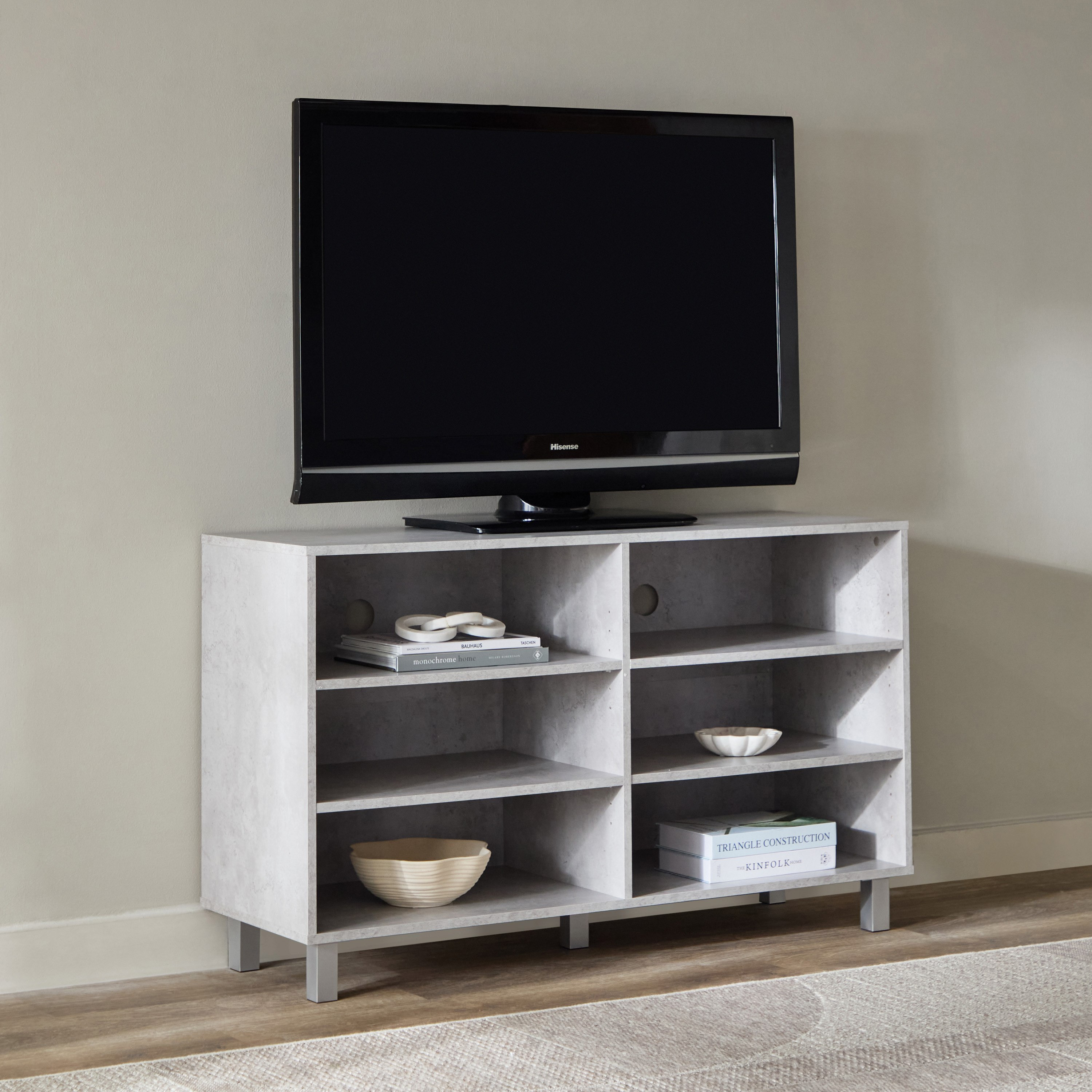 Movo Vegas 1.2 Meter High TV Unit for TV up to 50 inches-hbxlivingroom-mediaunitsandstorage-tvunits-image-2