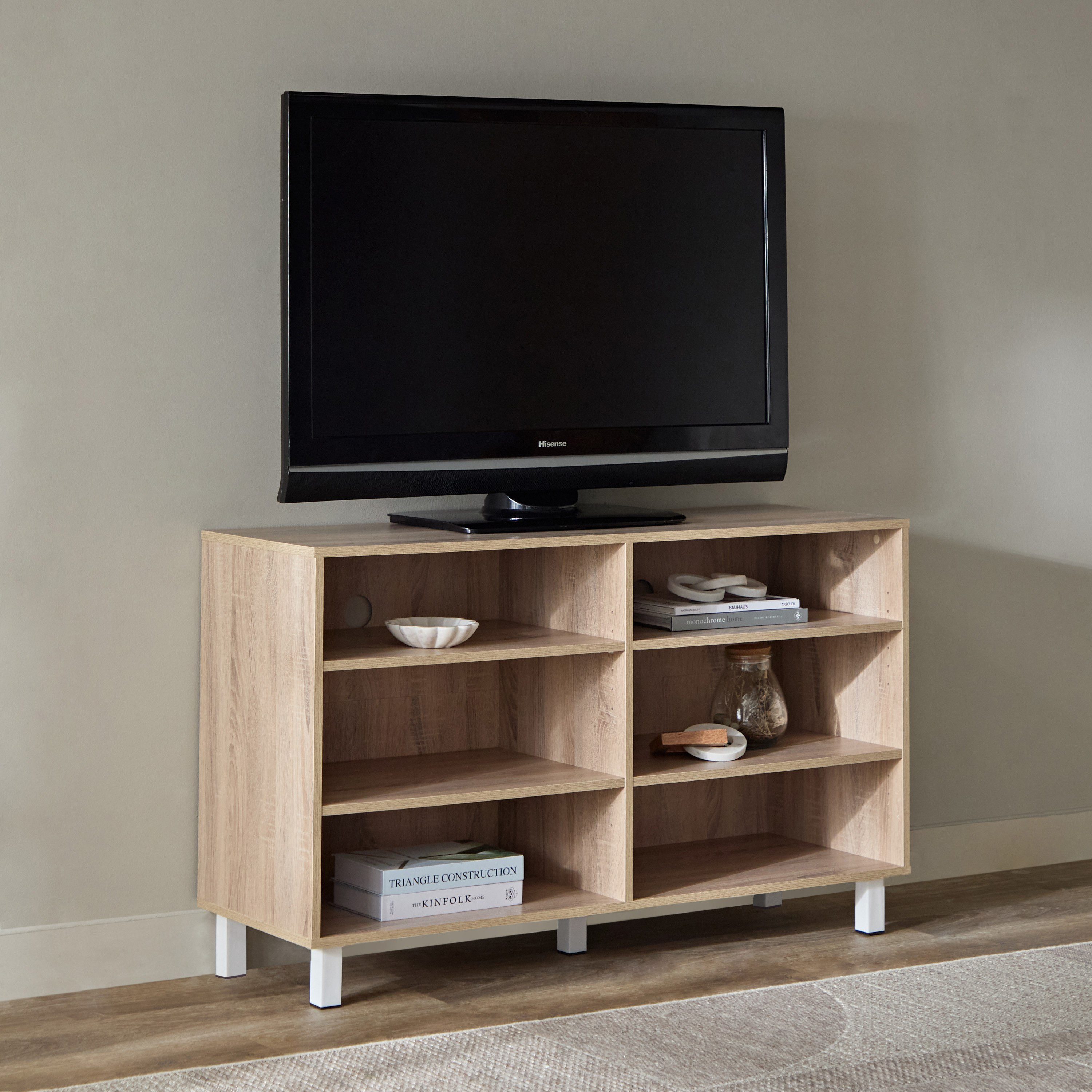 Movo Vegas 1.2 Meter High TV Unit for TV up to 50 inches-hbxlivingroom-mediaunitsandstorage-tvunits-image-2