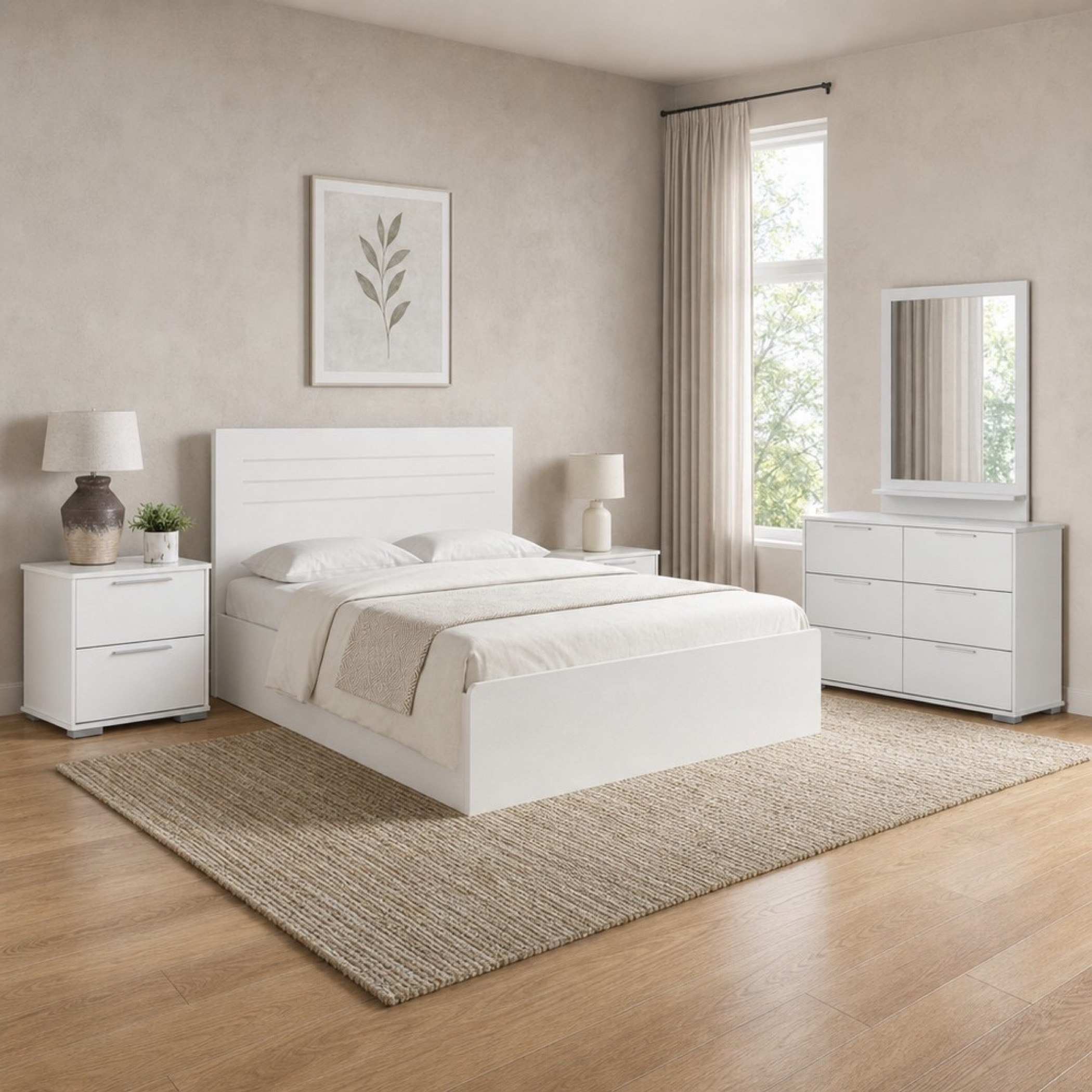 Frankfurt Patara 5-Piece King Bedroom Package-hbxbedroom-bedsandbedsets-bedroomsets-king-image-1