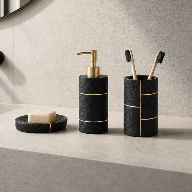 طقم إكسسوارات حمام راتنج 3 قطع من لوكس-hbxbathroom-bathaccessories-bathroomsets-image-1