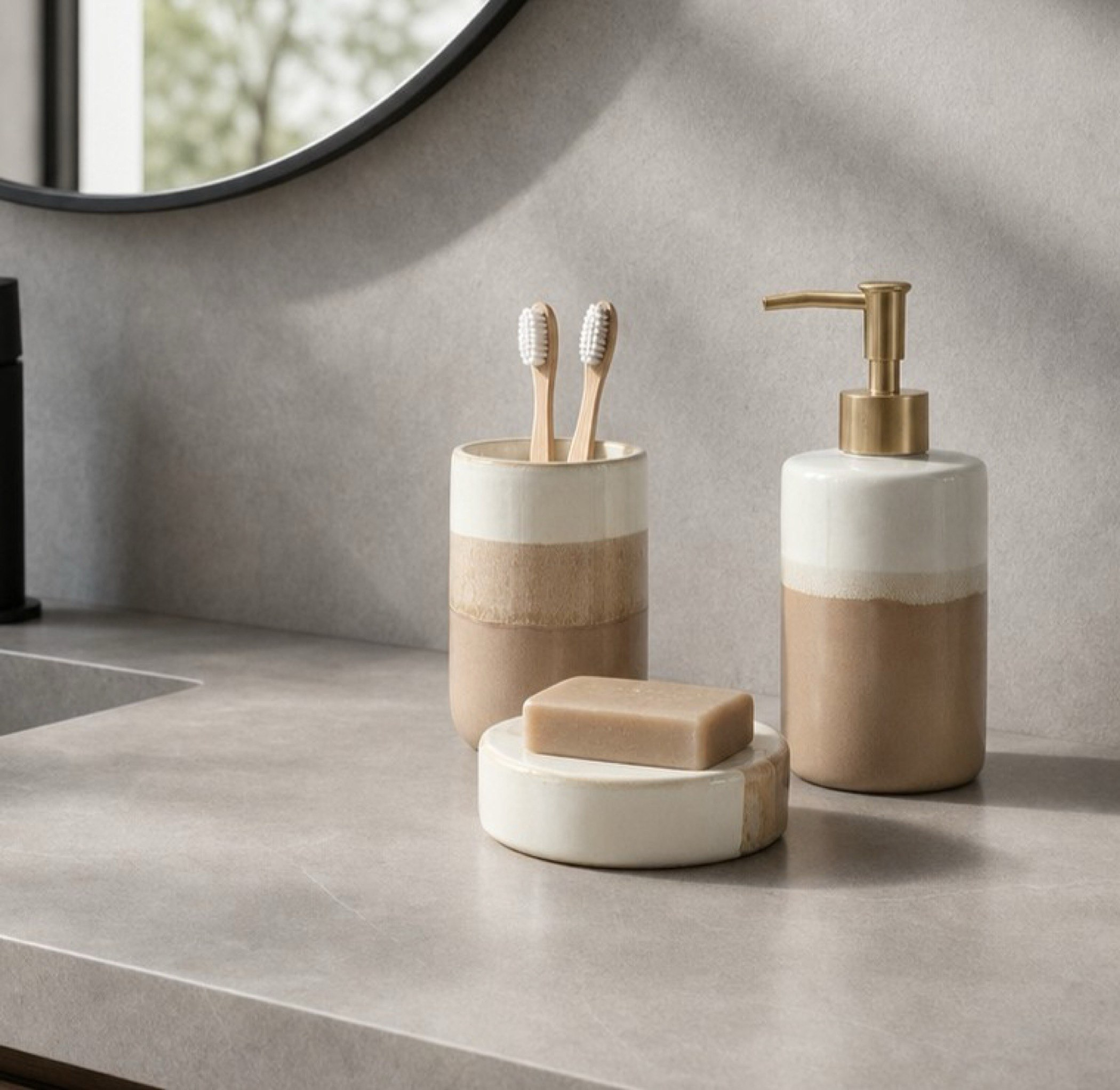طقم إكسسوارات حمام 3 قطع من سالتون-hbxbathroom-bathaccessories-bathroomsets-image-1
