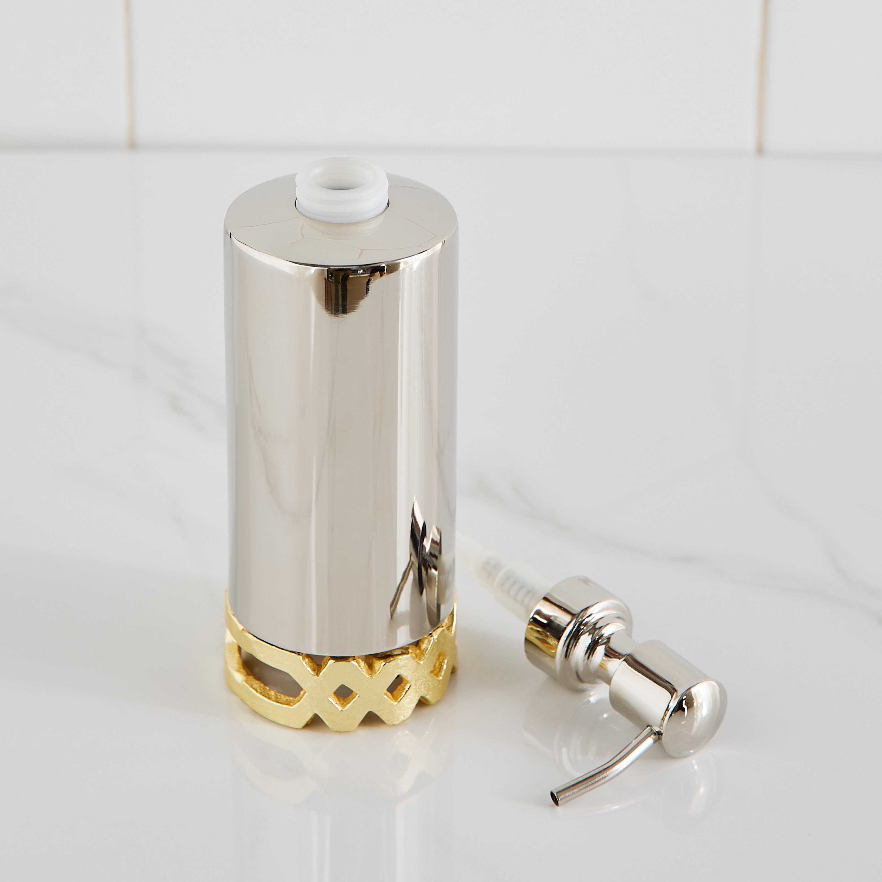 طقم إكسسوارات حمام فولاذ 3 قطع من أنيق-hbxbathroom-bathaccessories-bathroomsets-image-3